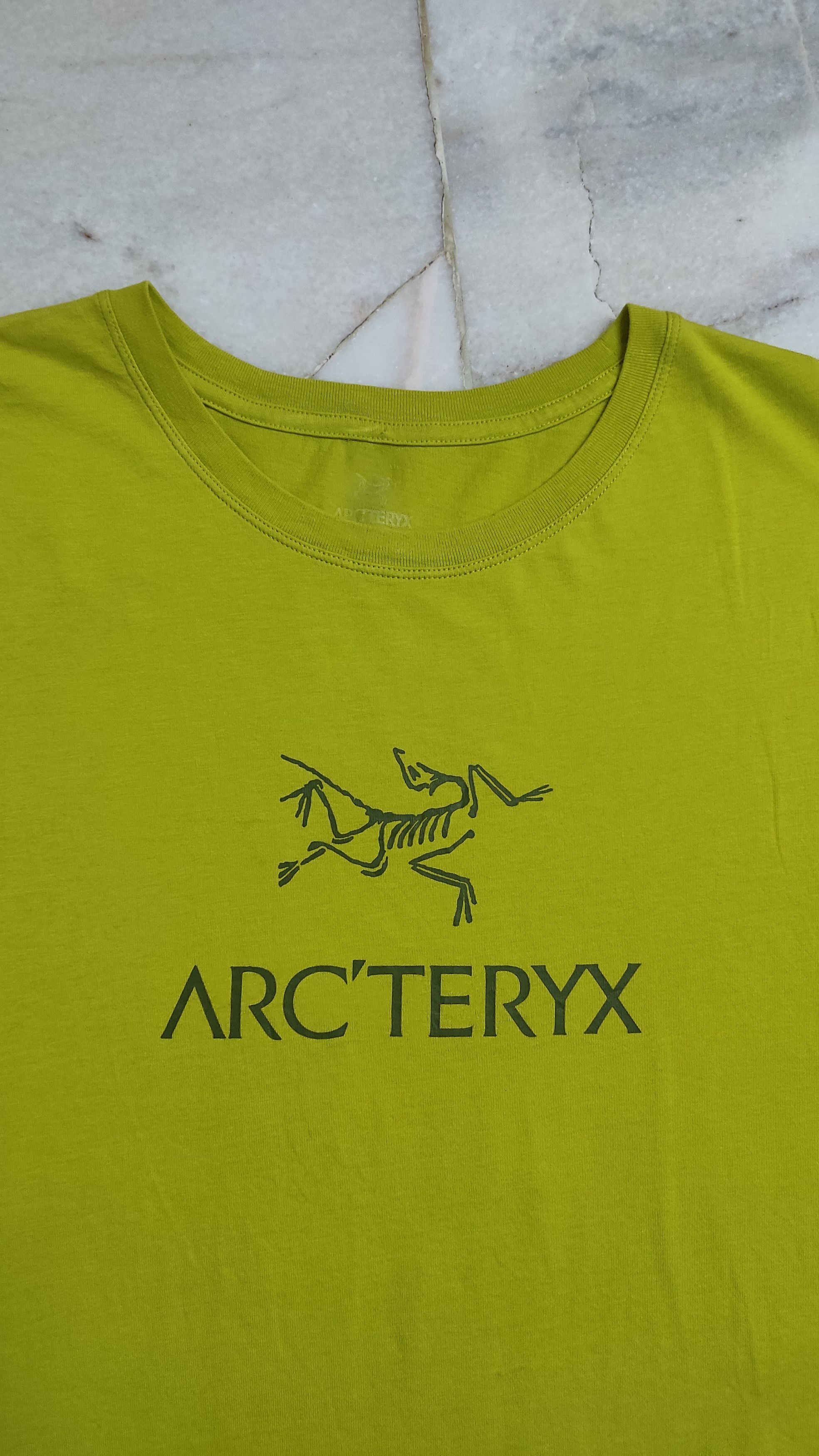 Arc'teryx Men's Green Arc'teryx Arc' Word Spring Summer Tee Size US XL / EU 56 / 4 - 6 Thumbnail
