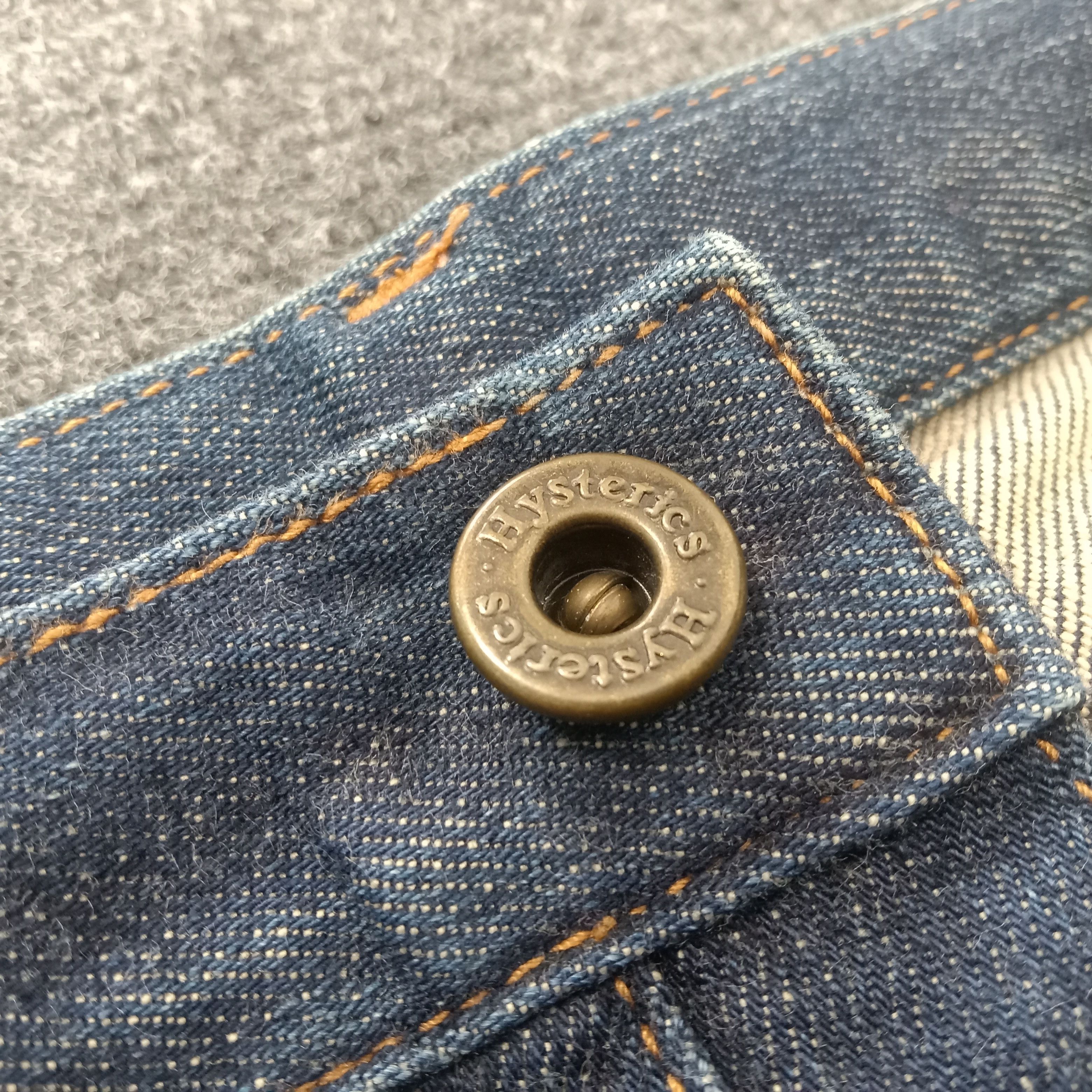 Hysteric Glamour Hysteric Glamour Japanese Brand Custom Denim Jeans C23N51 Size 30" / US 8 / IT 44 - 19 Thumbnail