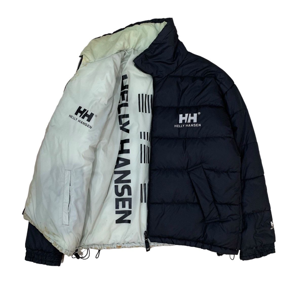 Helly Hansen Vintage 90s Helly Hansen Reversible Down Puffer Jacket Size US L / EU 52-54 / 3 - 5 Thumbnail