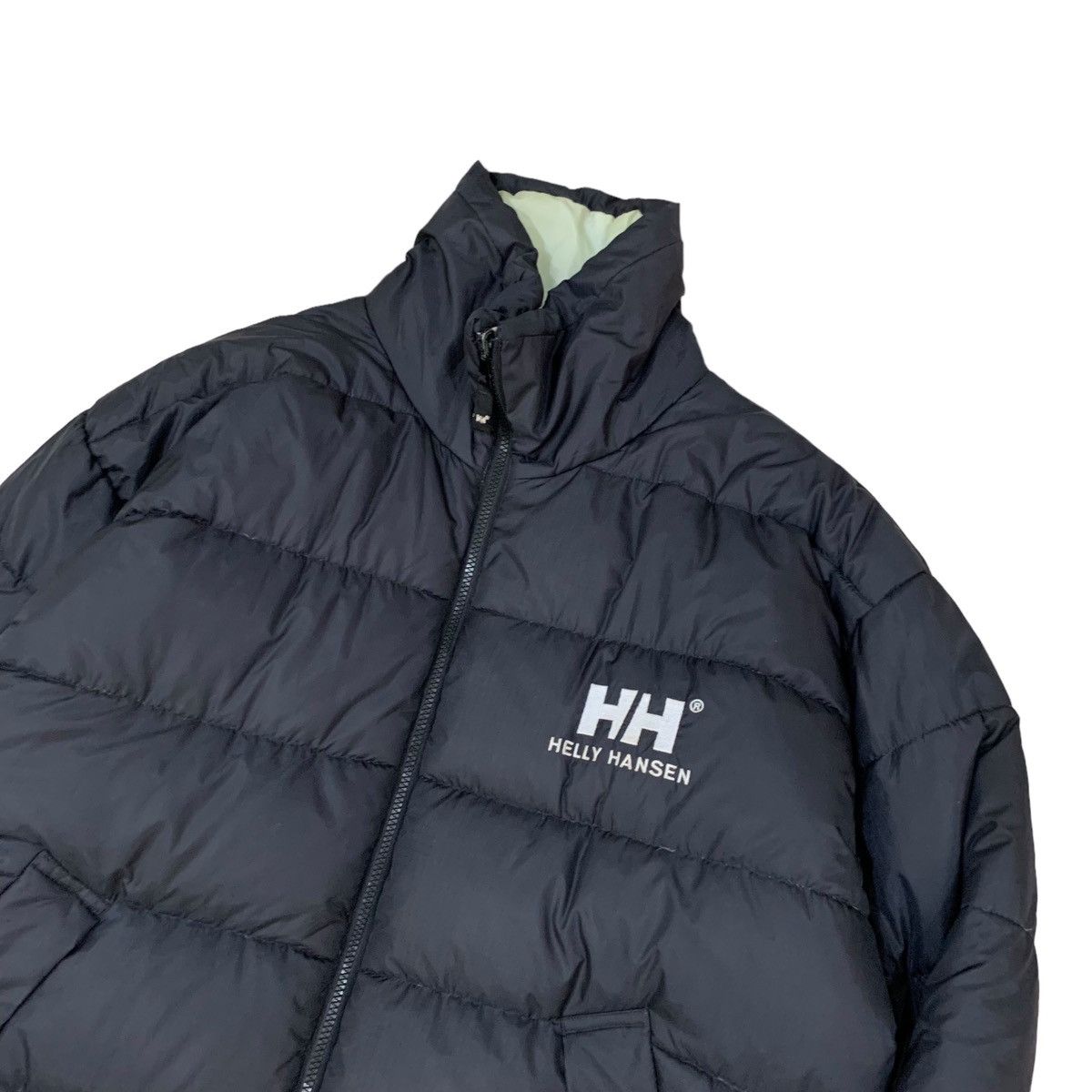 Helly Hansen Vintage 90s Helly Hansen Reversible Down Puffer Jacket Size US L / EU 52-54 / 3 - 9 Thumbnail