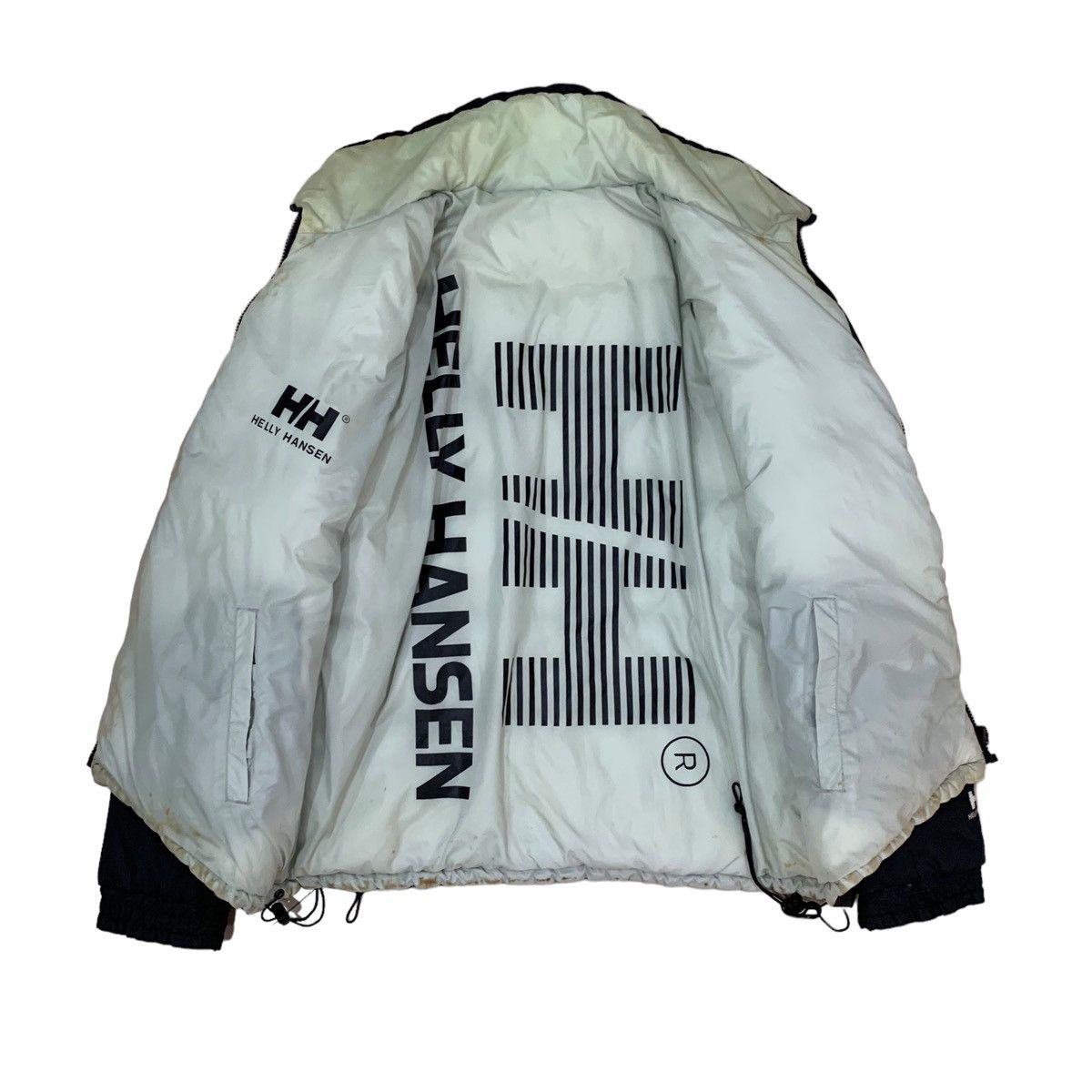 Helly Hansen Vintage 90s Helly Hansen Reversible Down Puffer Jacket Size US L / EU 52-54 / 3 - 10 Thumbnail