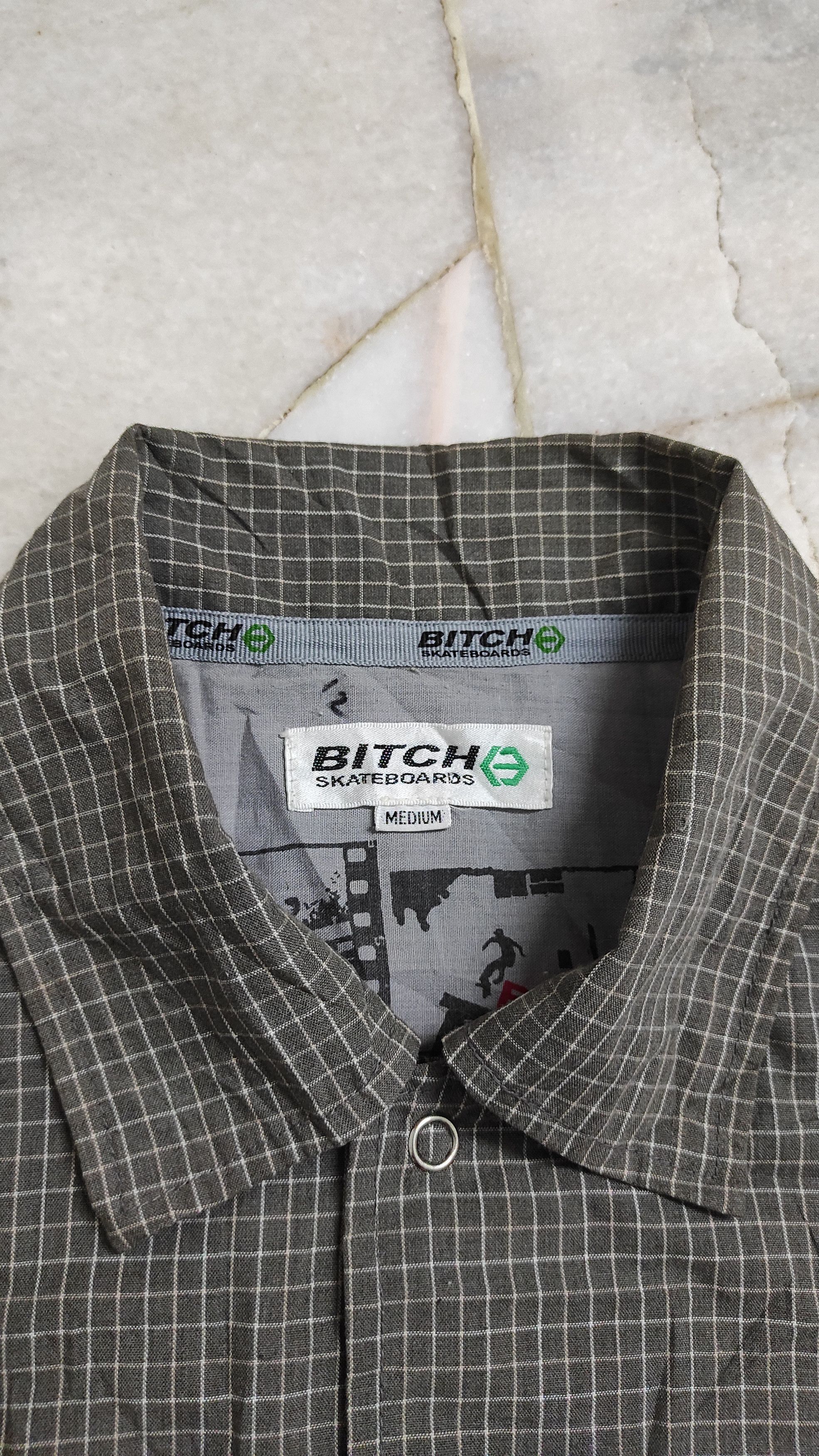 Other BITCH SKATEBOARD Triple zippers Pocket logo's tech shirt Size US M / EU 48-50 / 2 - 4 Thumbnail