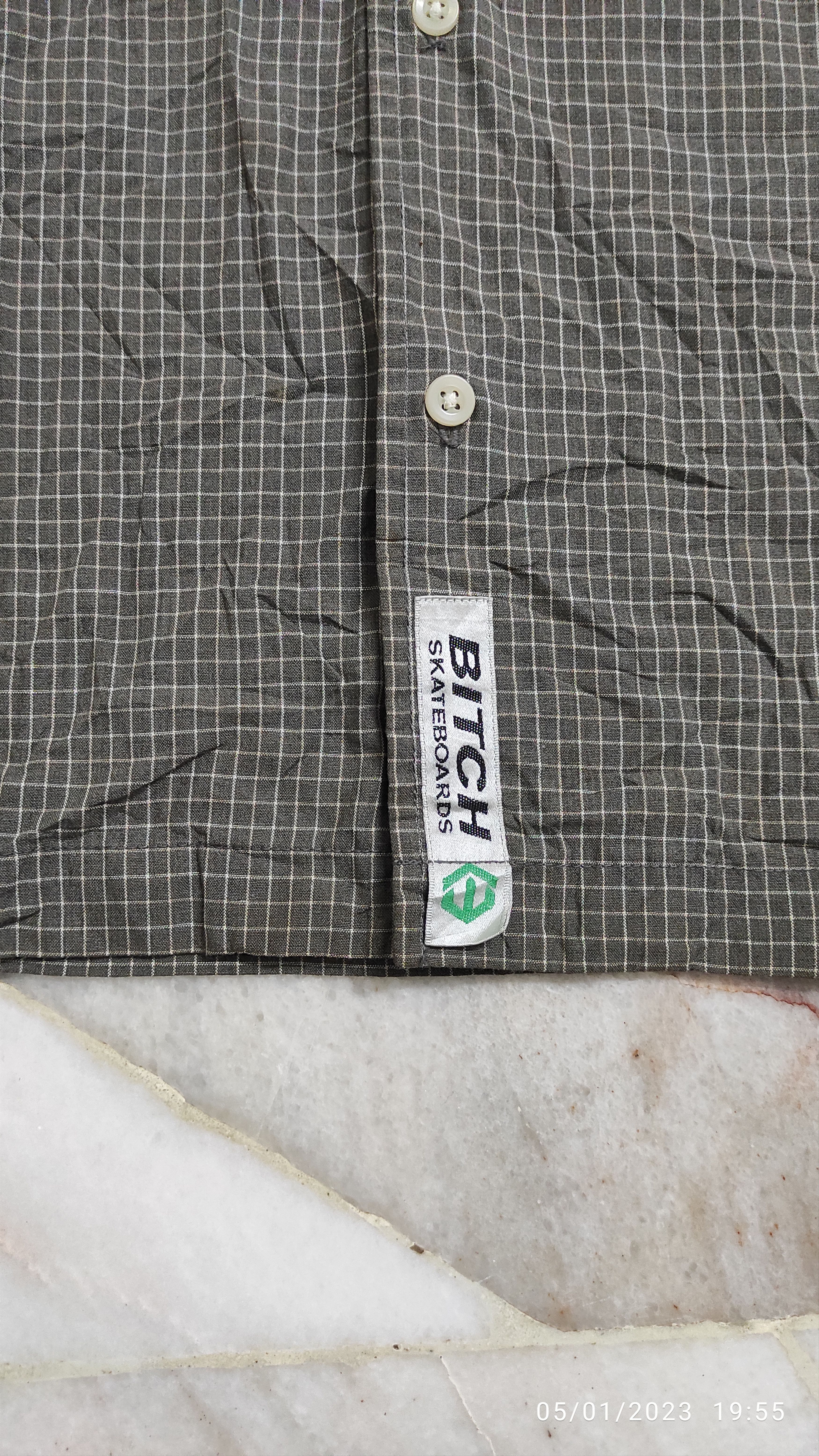 Other BITCH SKATEBOARD Triple zippers Pocket logo's tech shirt Size US M / EU 48-50 / 2 - 14 Thumbnail