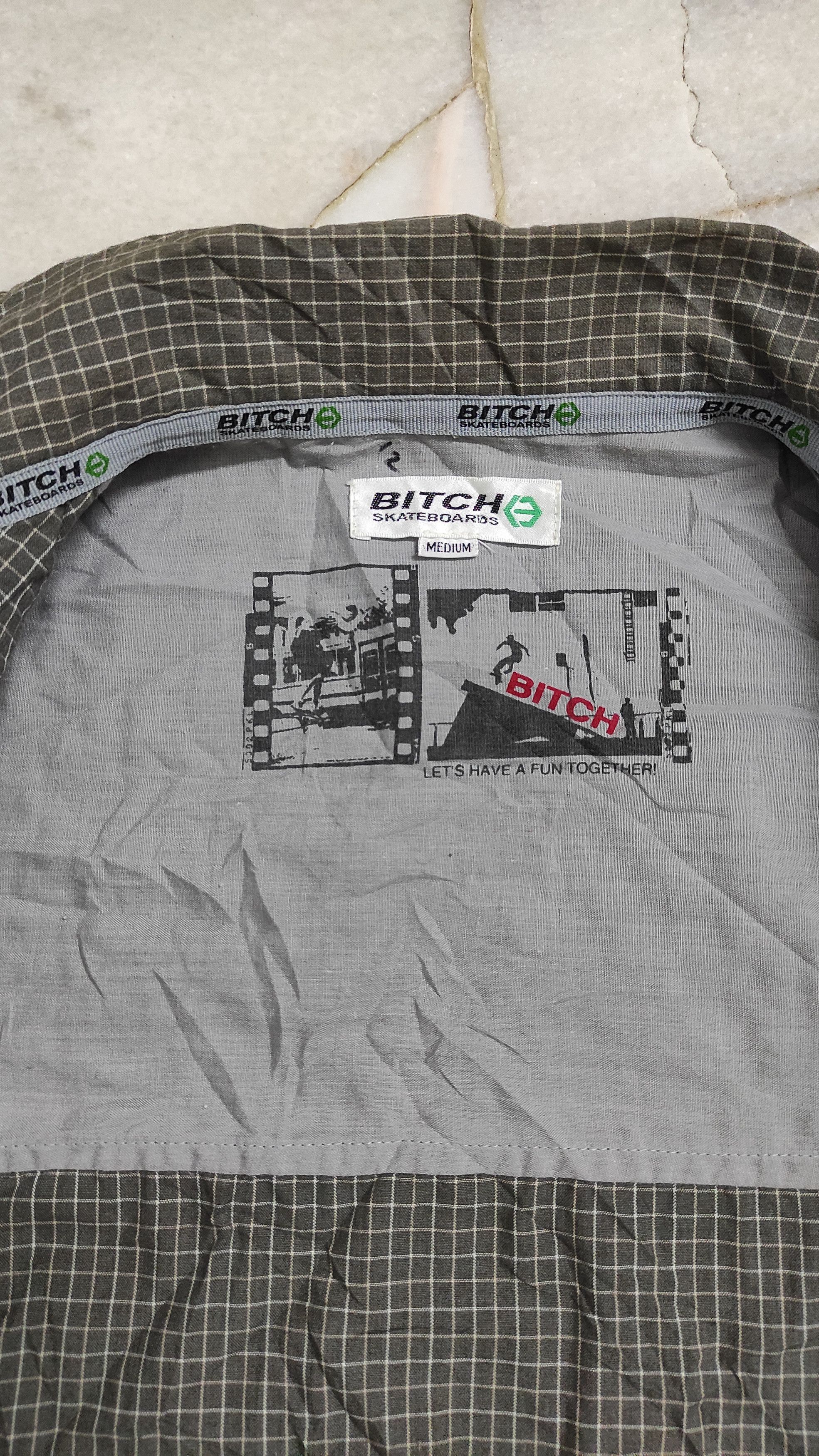 Other BITCH SKATEBOARD Triple zippers Pocket logo's tech shirt Size US M / EU 48-50 / 2 - 8 Thumbnail