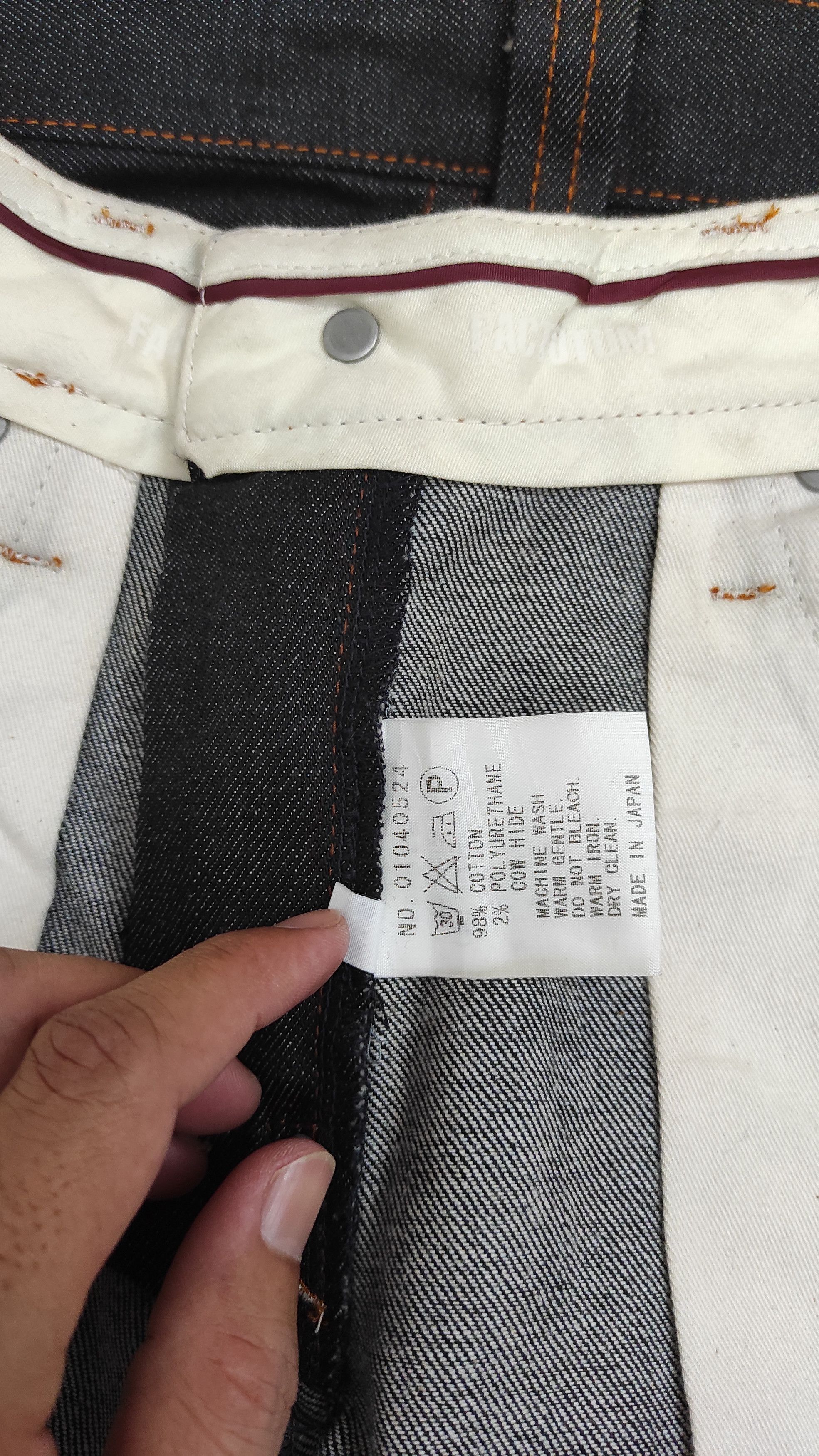 FACTOTUM Men's Factotum Agitpunkt Slim Fit Jean Size US 30 / EU 46 - 6 Thumbnail