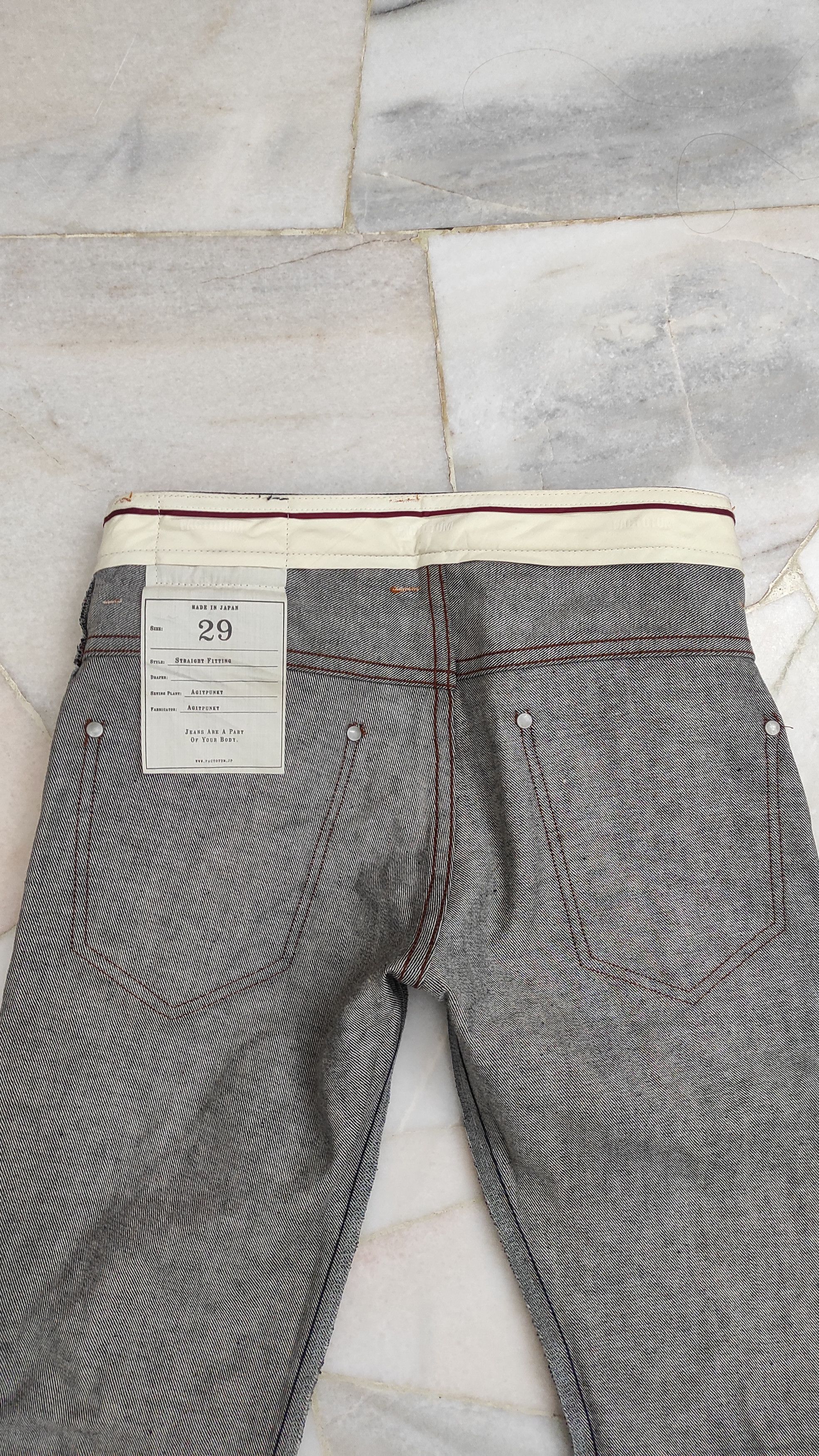 FACTOTUM Men's Factotum Agitpunkt Slim Fit Jean Size US 30 / EU 46 - 8 Thumbnail