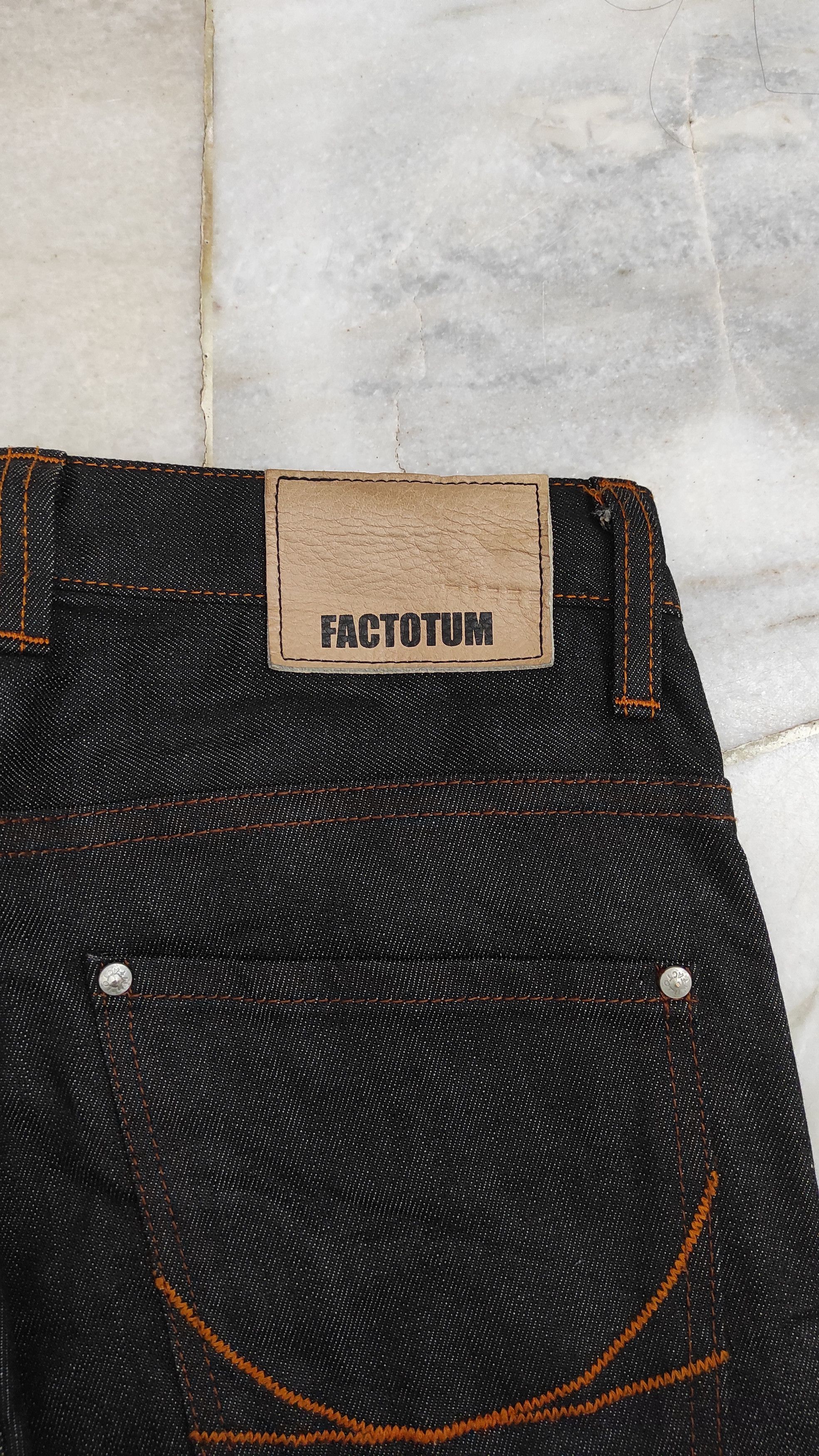 FACTOTUM Men's Factotum Agitpunkt Slim Fit Jean Size US 30 / EU 46 - 3 Thumbnail