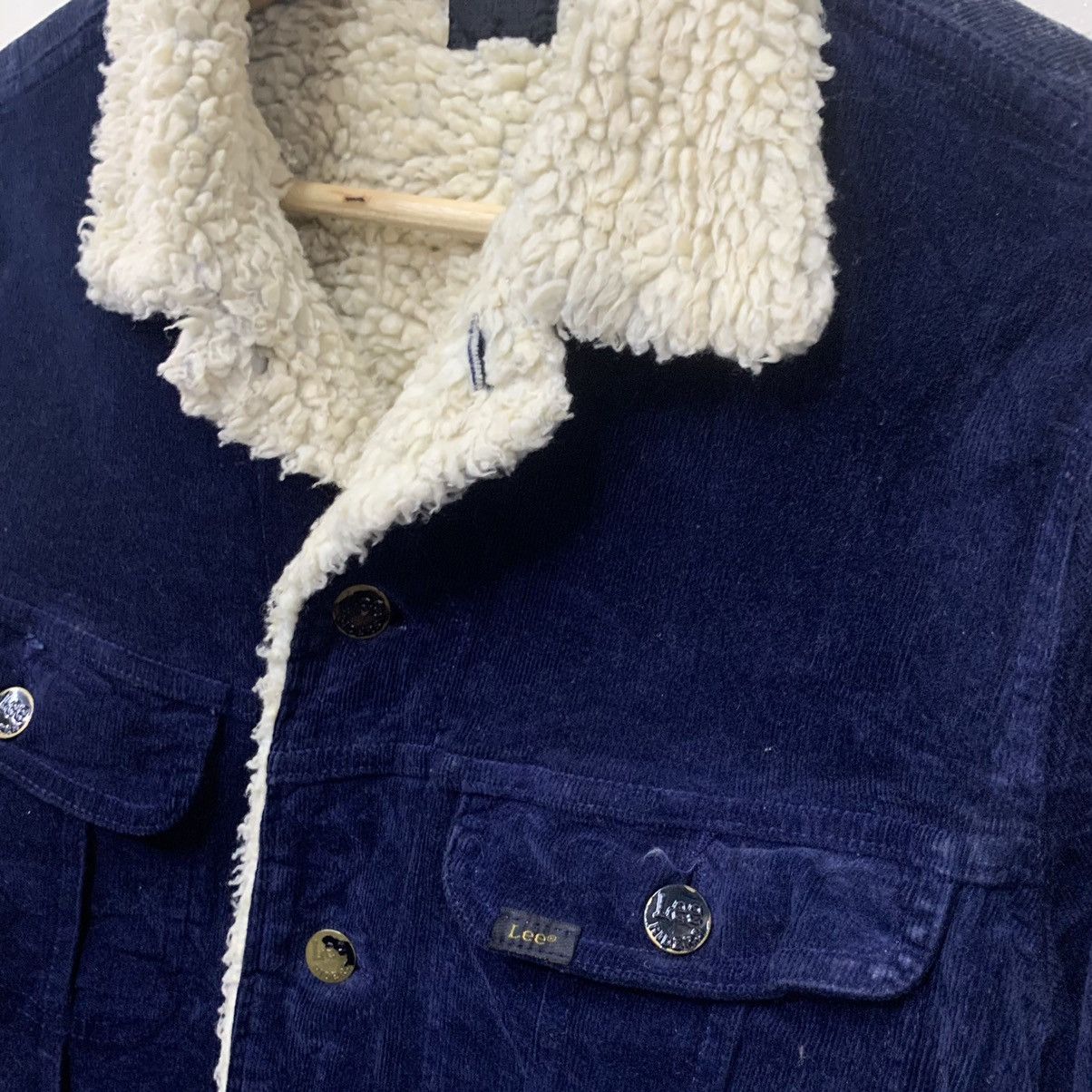 Lee × Vintage Vintage Lee Rider Sherpa Corduroy Button Jacket Size M / US 6-8 / IT 42-44 - 10 Thumbnail