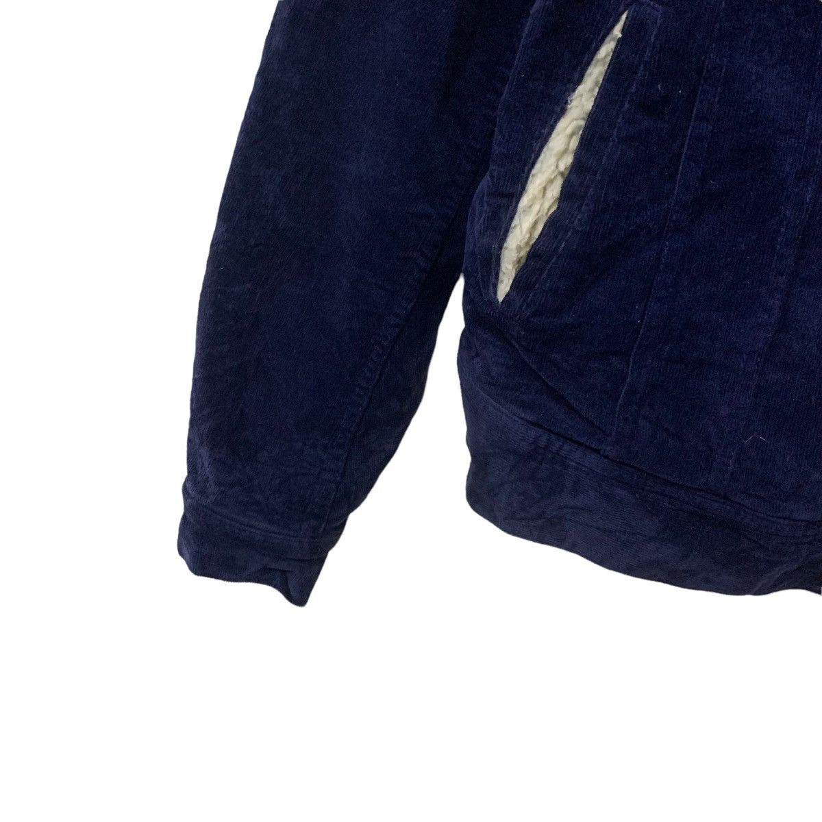 Lee × Vintage Vintage Lee Rider Sherpa Corduroy Button Jacket Size M / US 6-8 / IT 42-44 - 6 Thumbnail