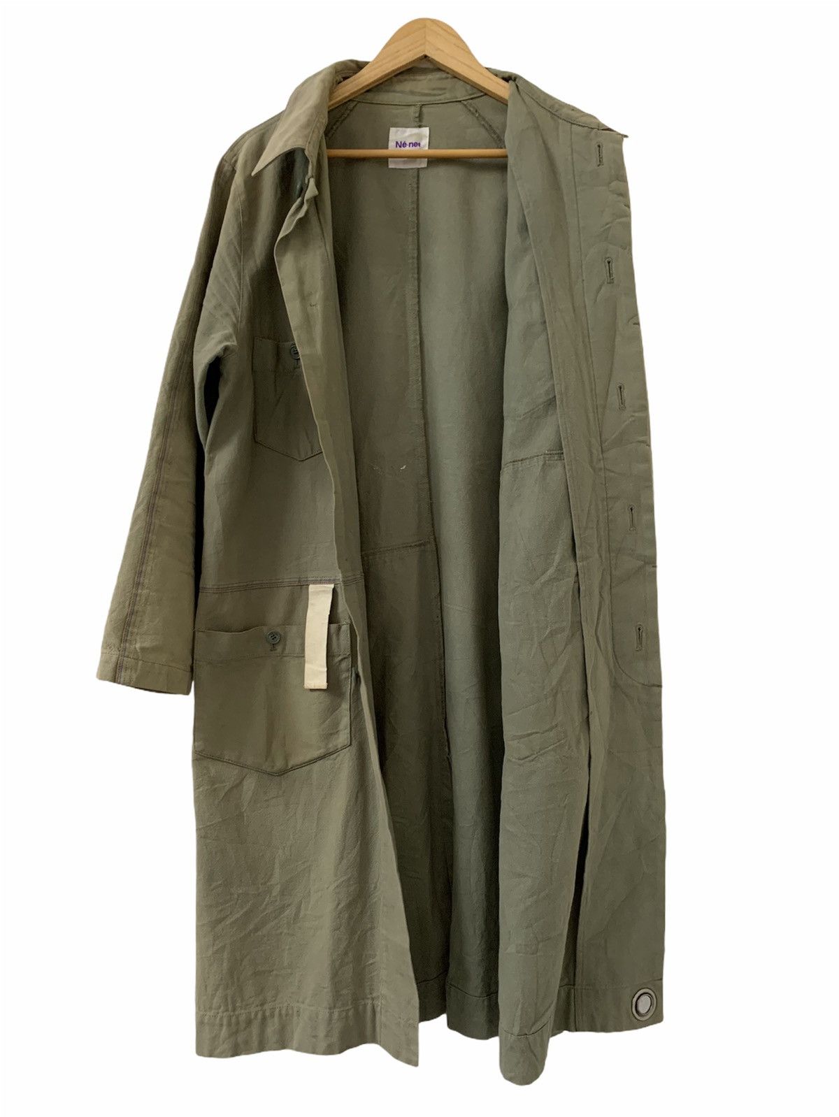 Issey Miyake Ne-Net By Issey Miyake Long Jacket Size US M / EU 48-50 / 2 - 4 Thumbnail