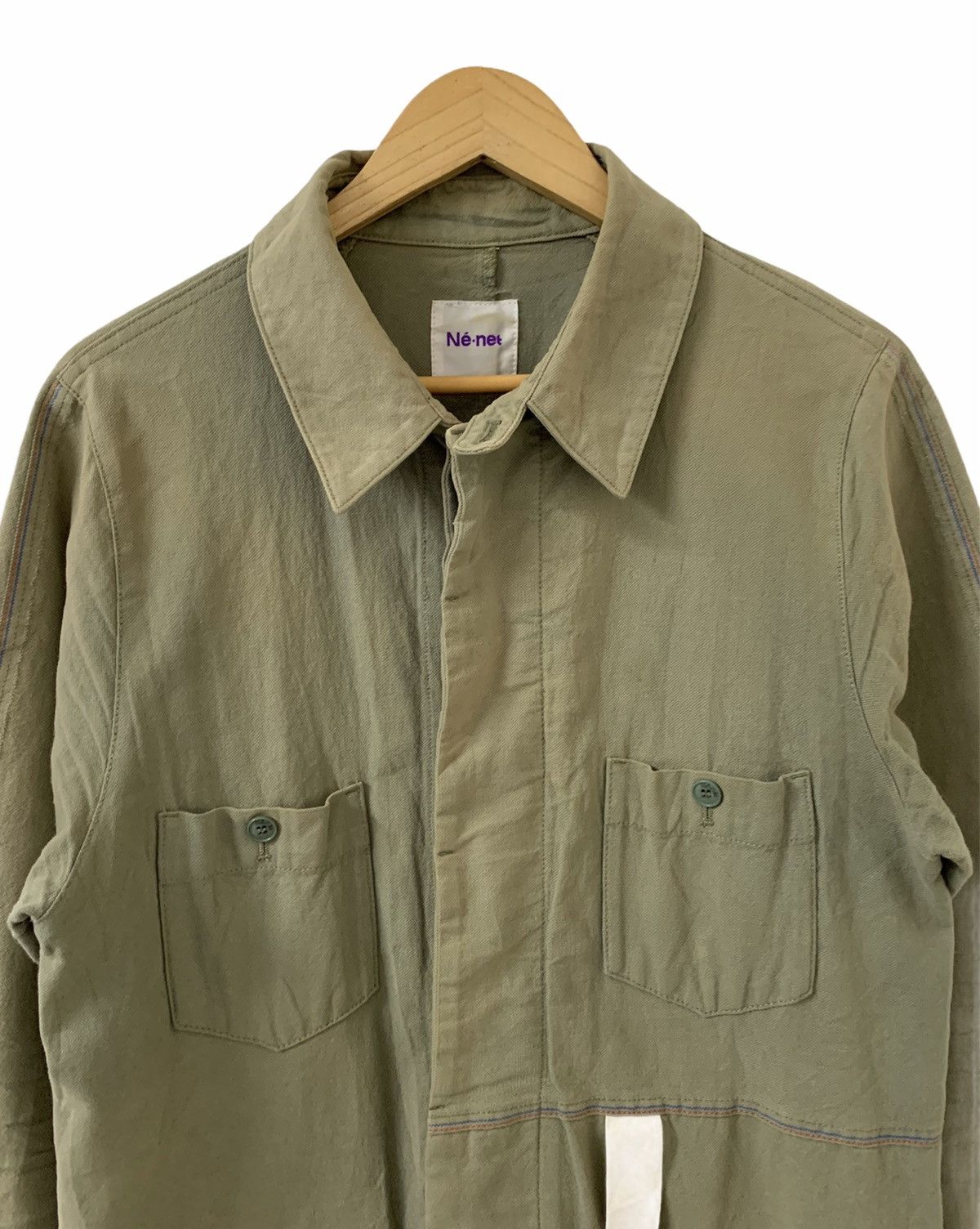 Issey Miyake Ne-Net By Issey Miyake Long Jacket Size US M / EU 48-50 / 2 - 2 Thumbnail