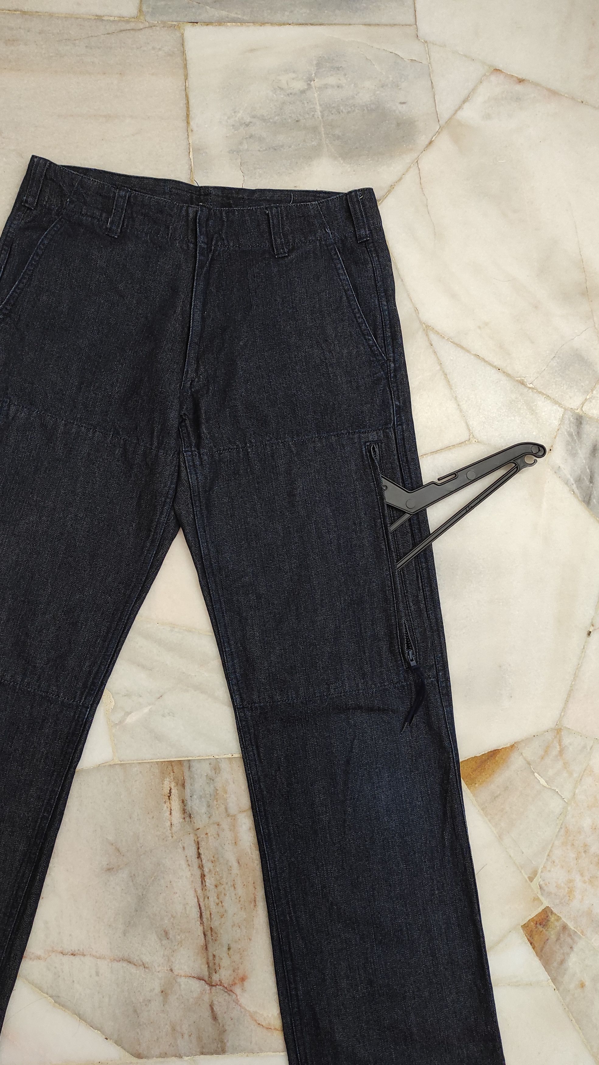 Head Porter Archive FW2000 HEAD PORTER PLUS SPELL OUT denim trousers Size US 31 - 14 Thumbnail