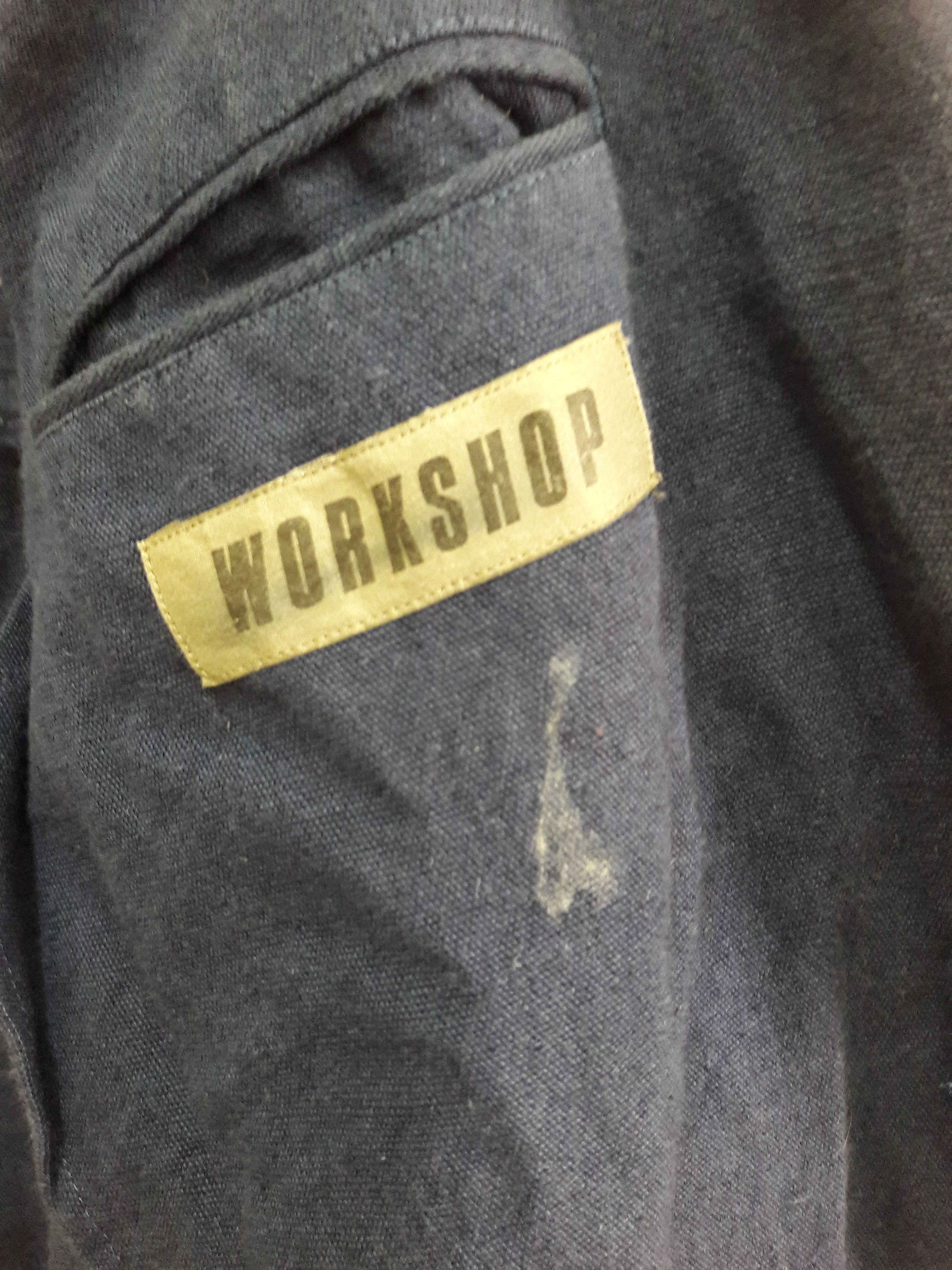 Yohji Yamamoto Vintage Rare Workshop coat jacket by Yohji Yamamoto Japan Size US L / EU 52-54 / 3 - 6 Thumbnail