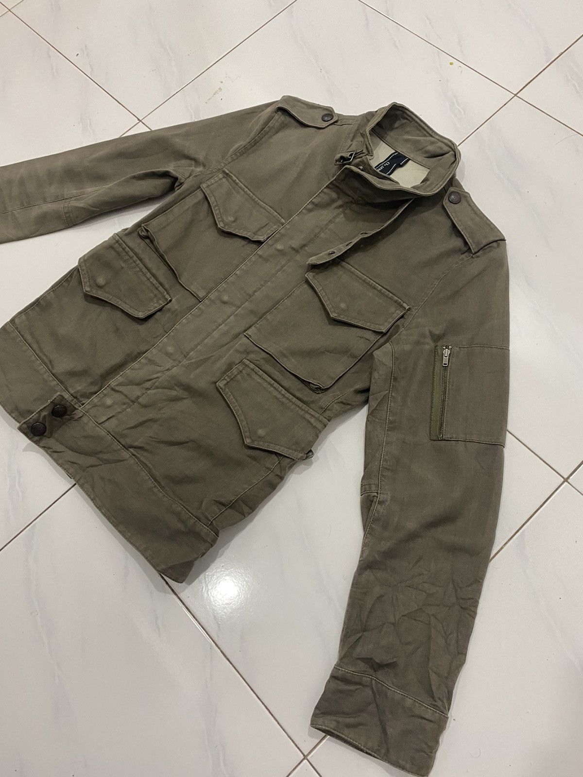 Japanese Brand VTG Chil Deric Military Tactical Jacket Size US S / EU 44-46 / 1 - 7 Thumbnail