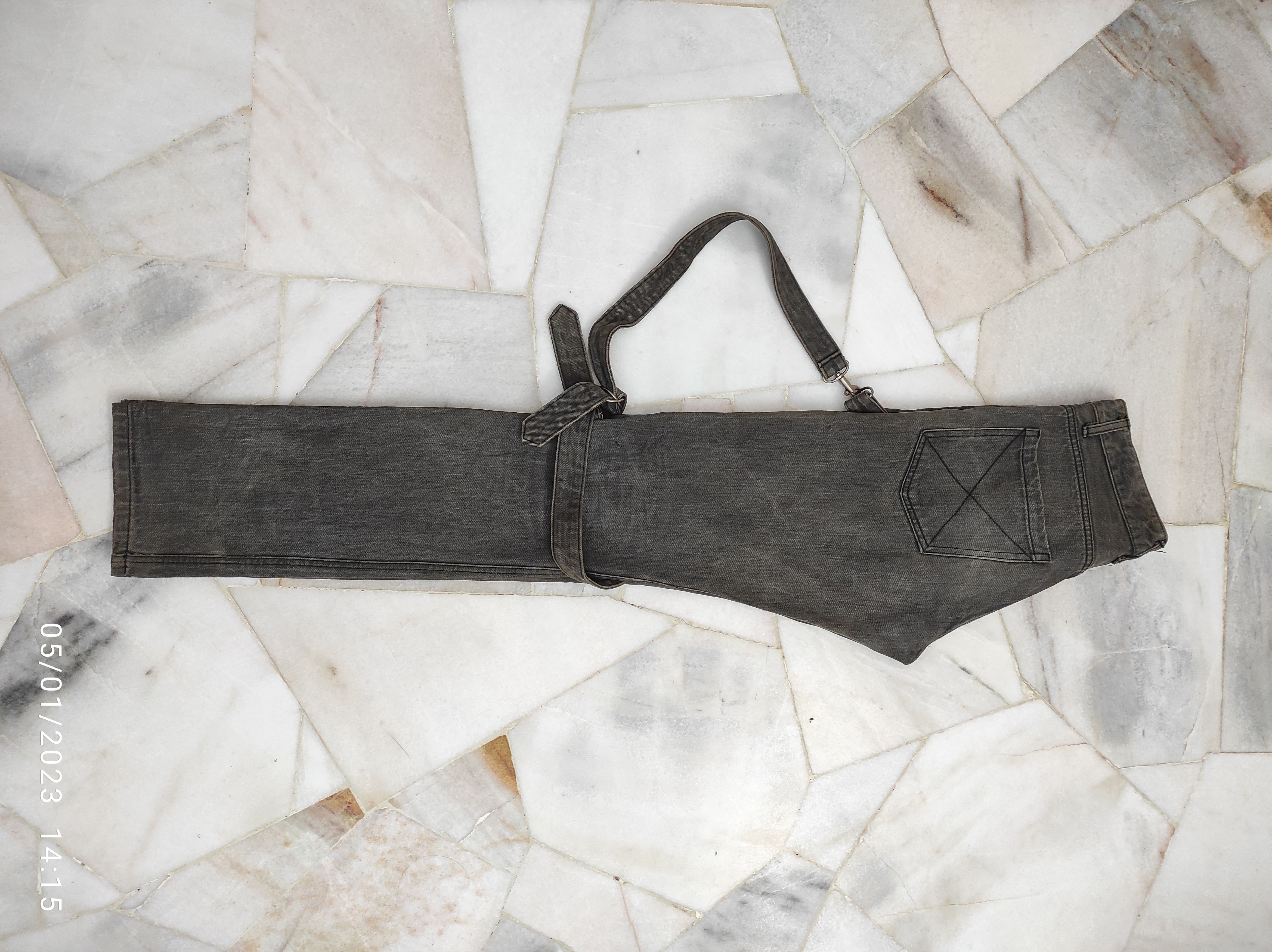 20471120 Archive 20471120 HYOMA SELVEDGE BONDAGE LOGO'S JEANS Size US 31 - 23 Thumbnail