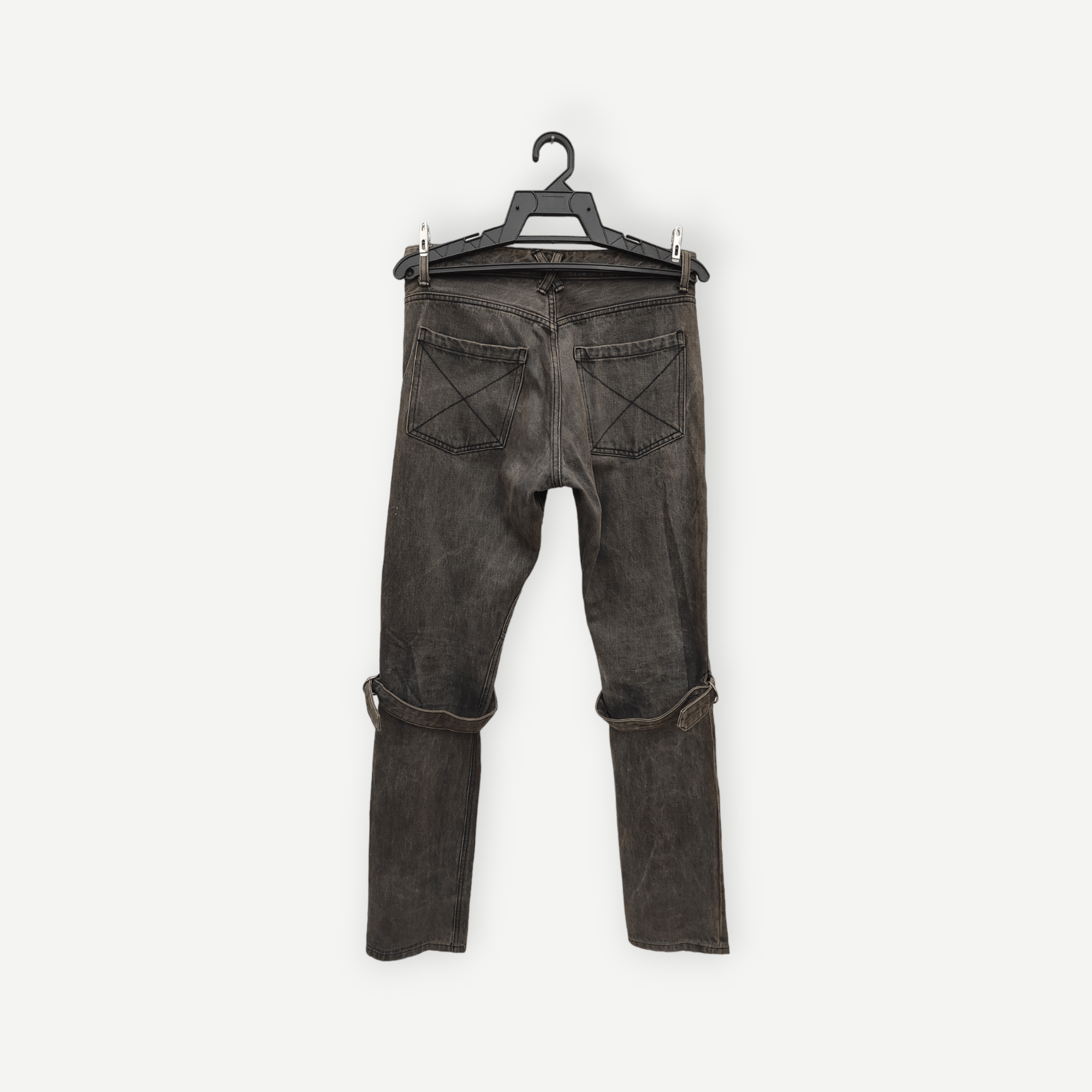 20471120 Archive 20471120 HYOMA SELVEDGE BONDAGE LOGO'S JEANS Size US 31 - 4 Thumbnail