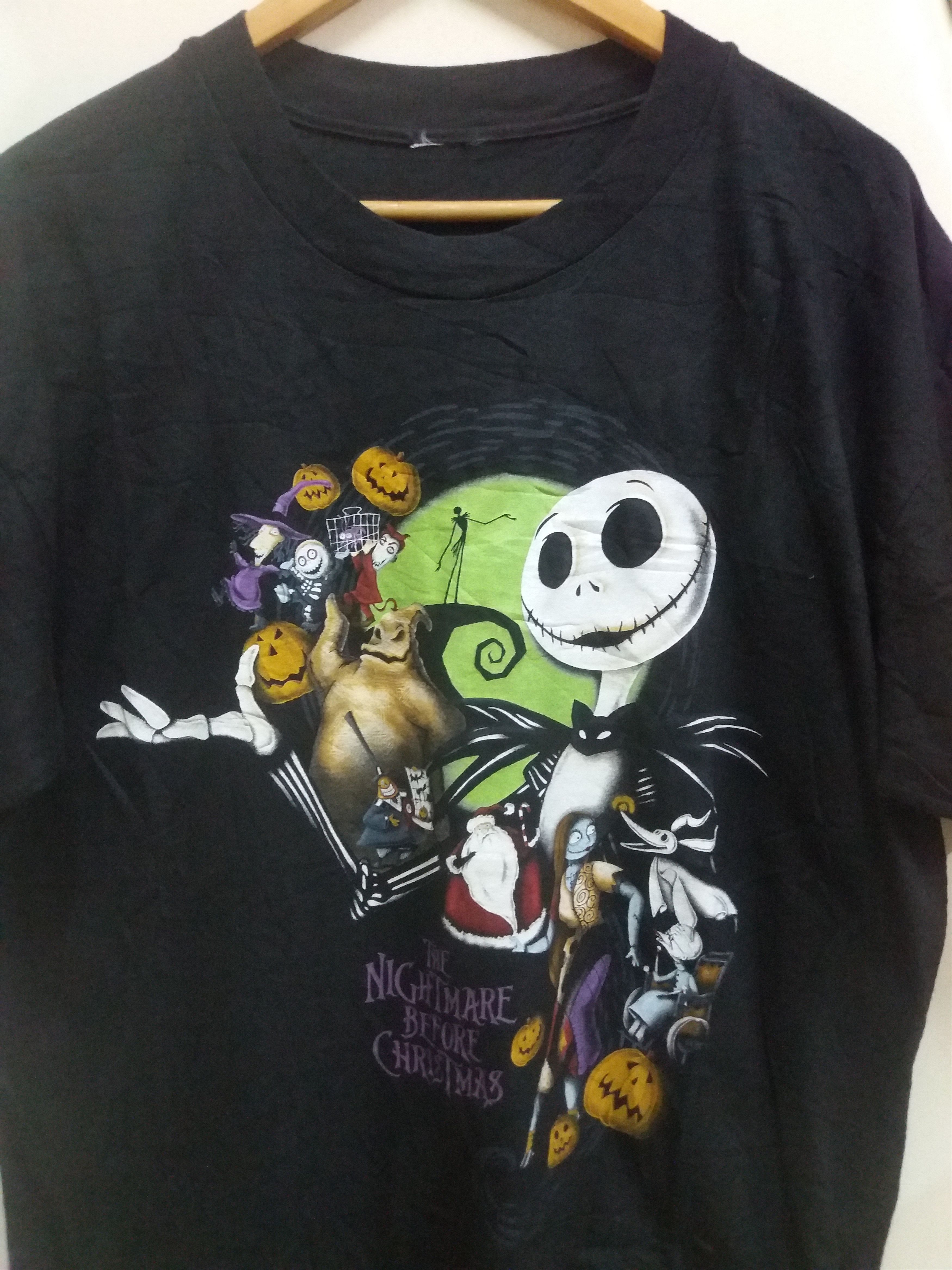 Vintage Vintage The Nightmare Before Christmas t-shirt/Tim Burton's Size US L / EU 52-54 / 3 - 2 Thumbnail