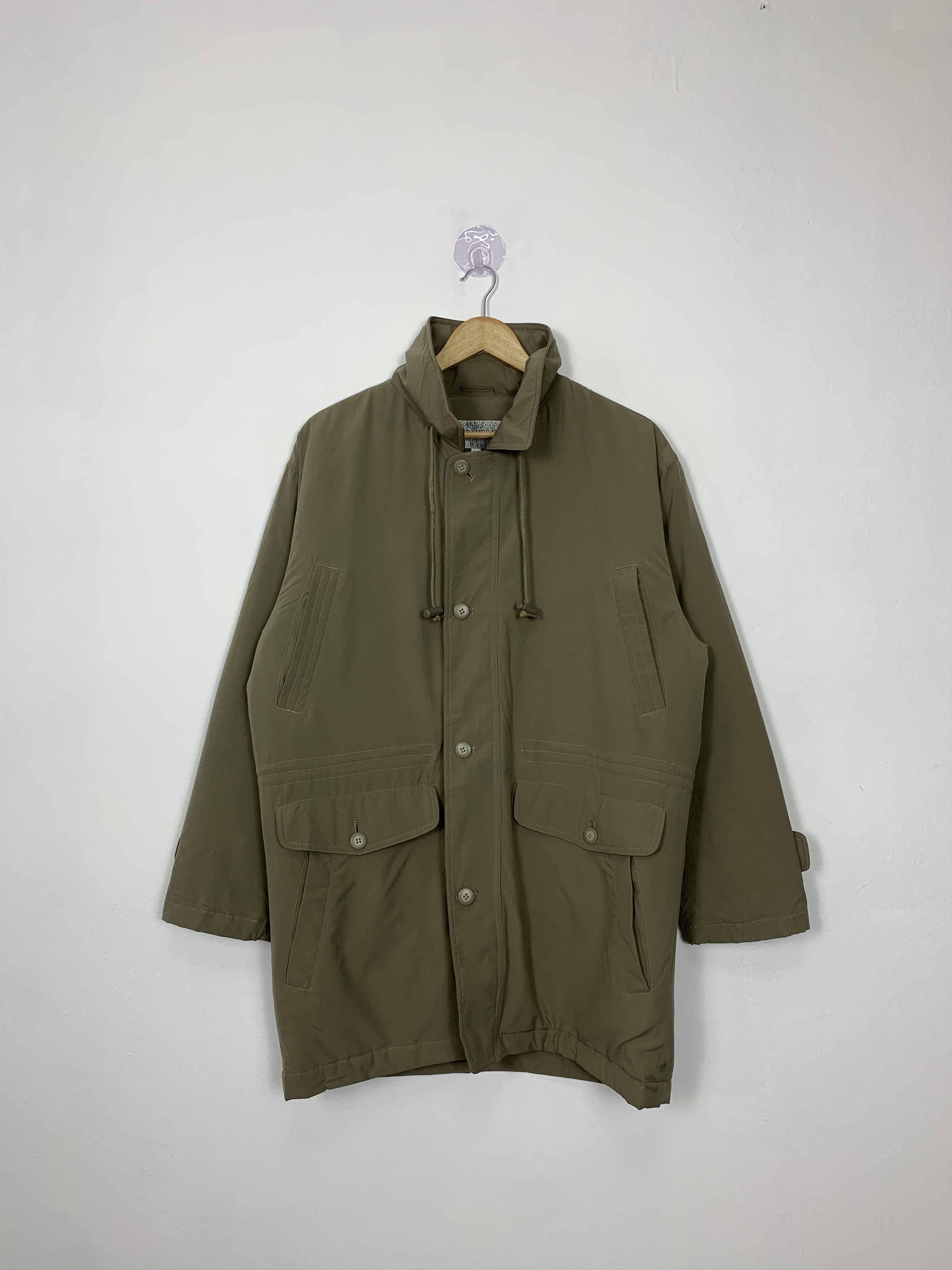 Japanese Brand Vintage Miramesa Quilted Lining Hoodie Parkas J0984 Size US M / EU 48-50 / 2 - 1 Thumbnail