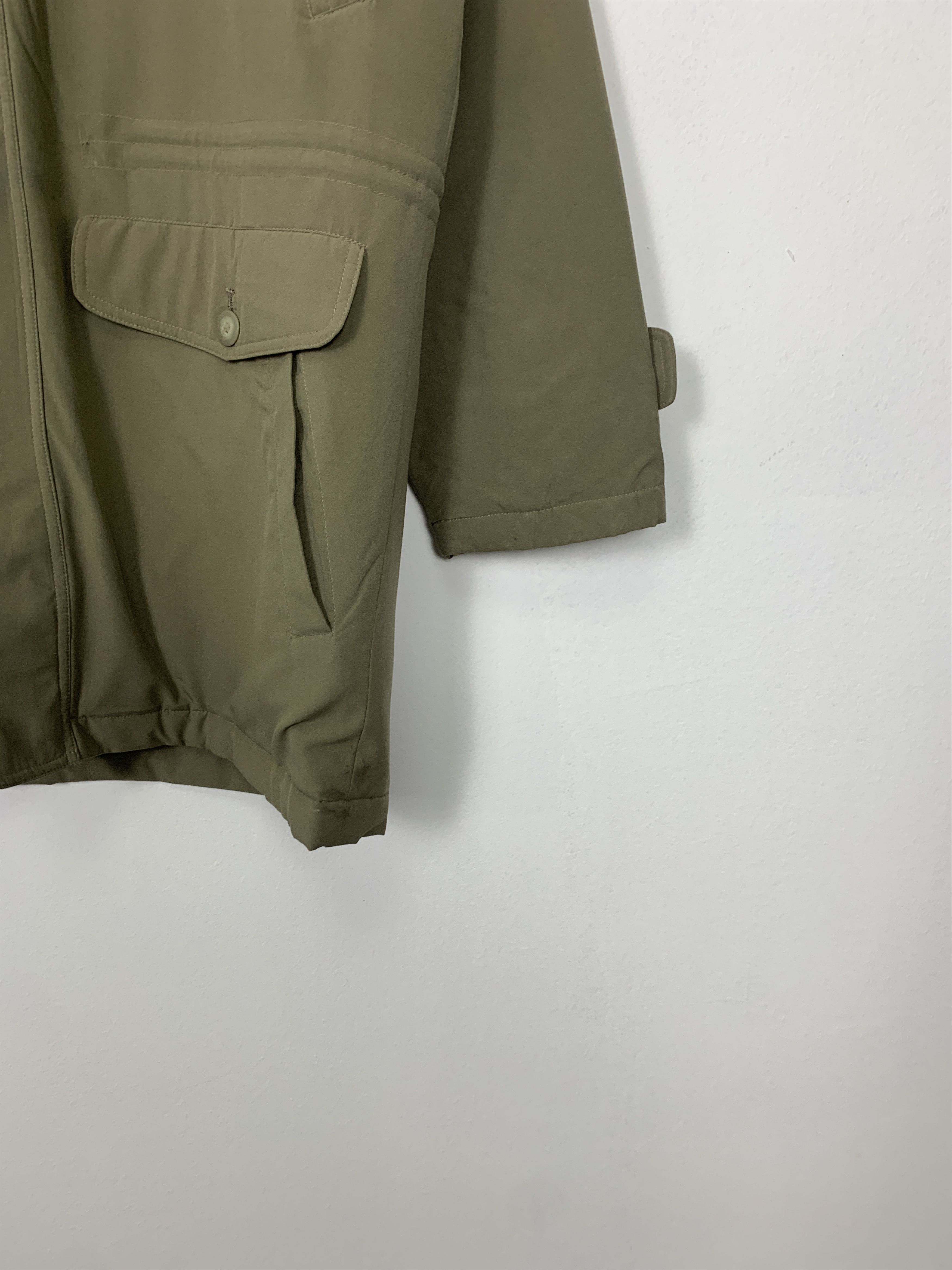 Japanese Brand Vintage Miramesa Quilted Lining Hoodie Parkas J0984 Size US M / EU 48-50 / 2 - 4 Thumbnail