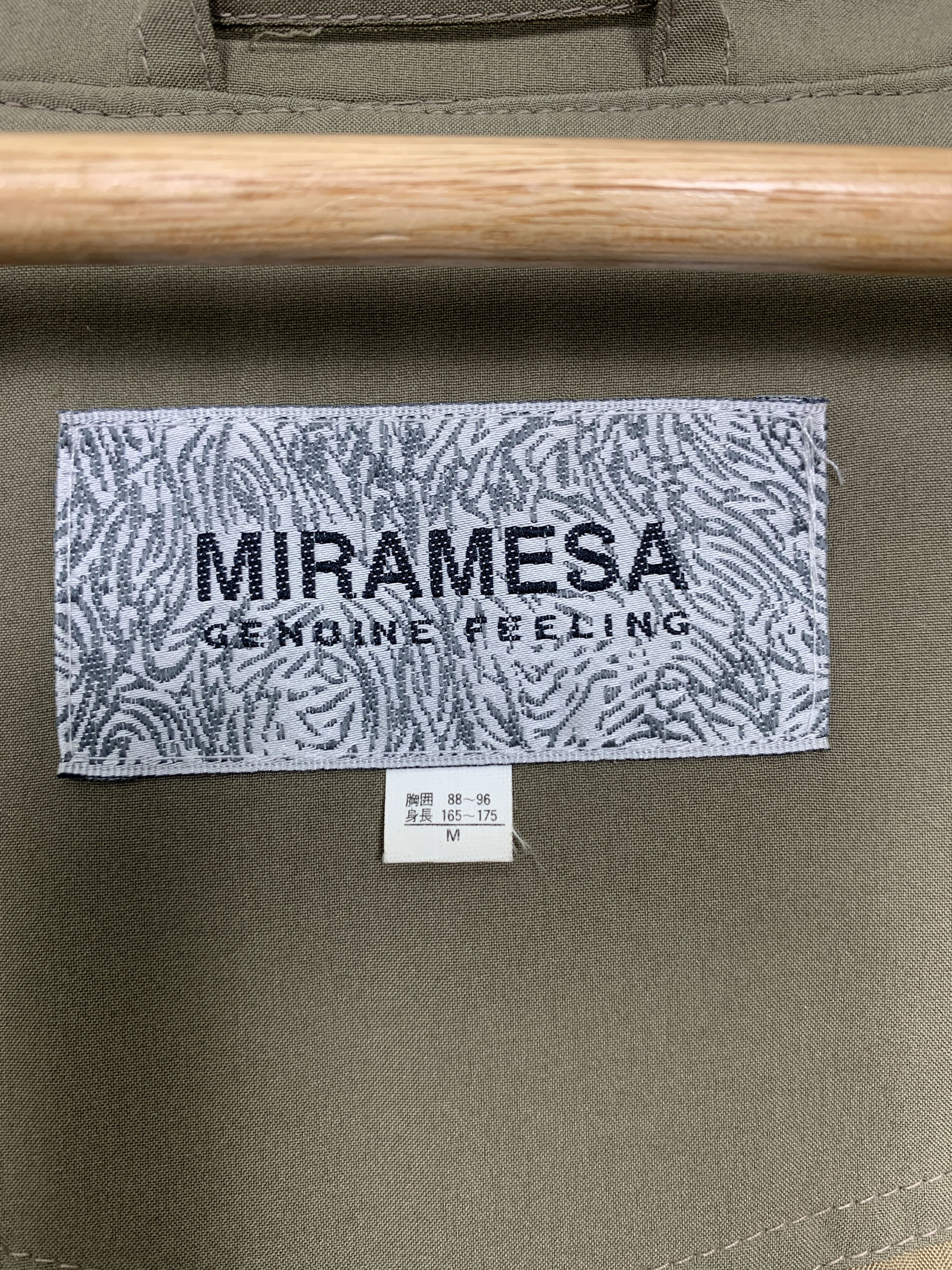 Japanese Brand Vintage Miramesa Quilted Lining Hoodie Parkas J0984 Size US M / EU 48-50 / 2 - 9 Thumbnail