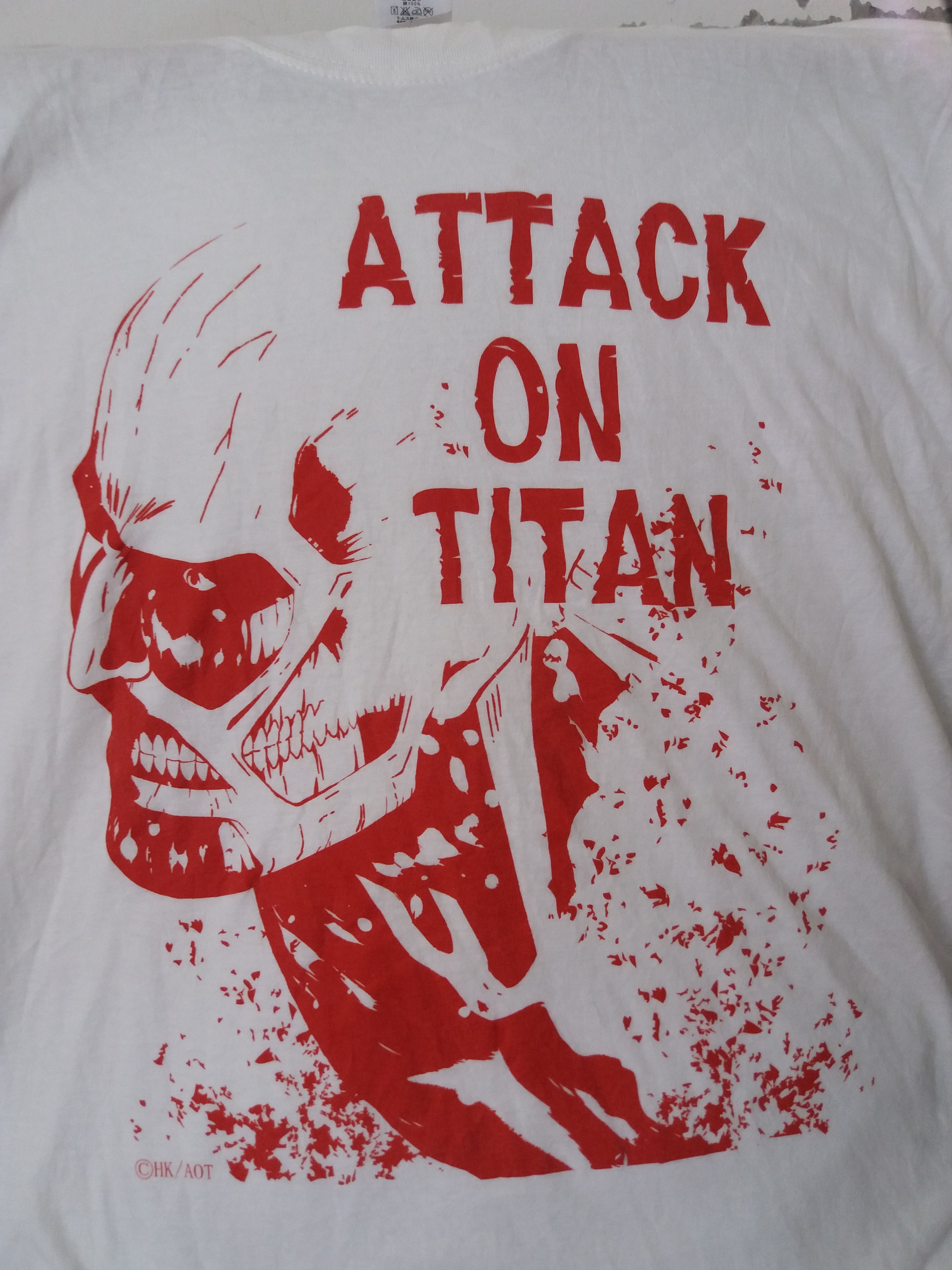 Cartoon Network Attack On Titan Anime Japenese Manga T-shirt Size US L / EU 52-54 / 3 - 3 Thumbnail