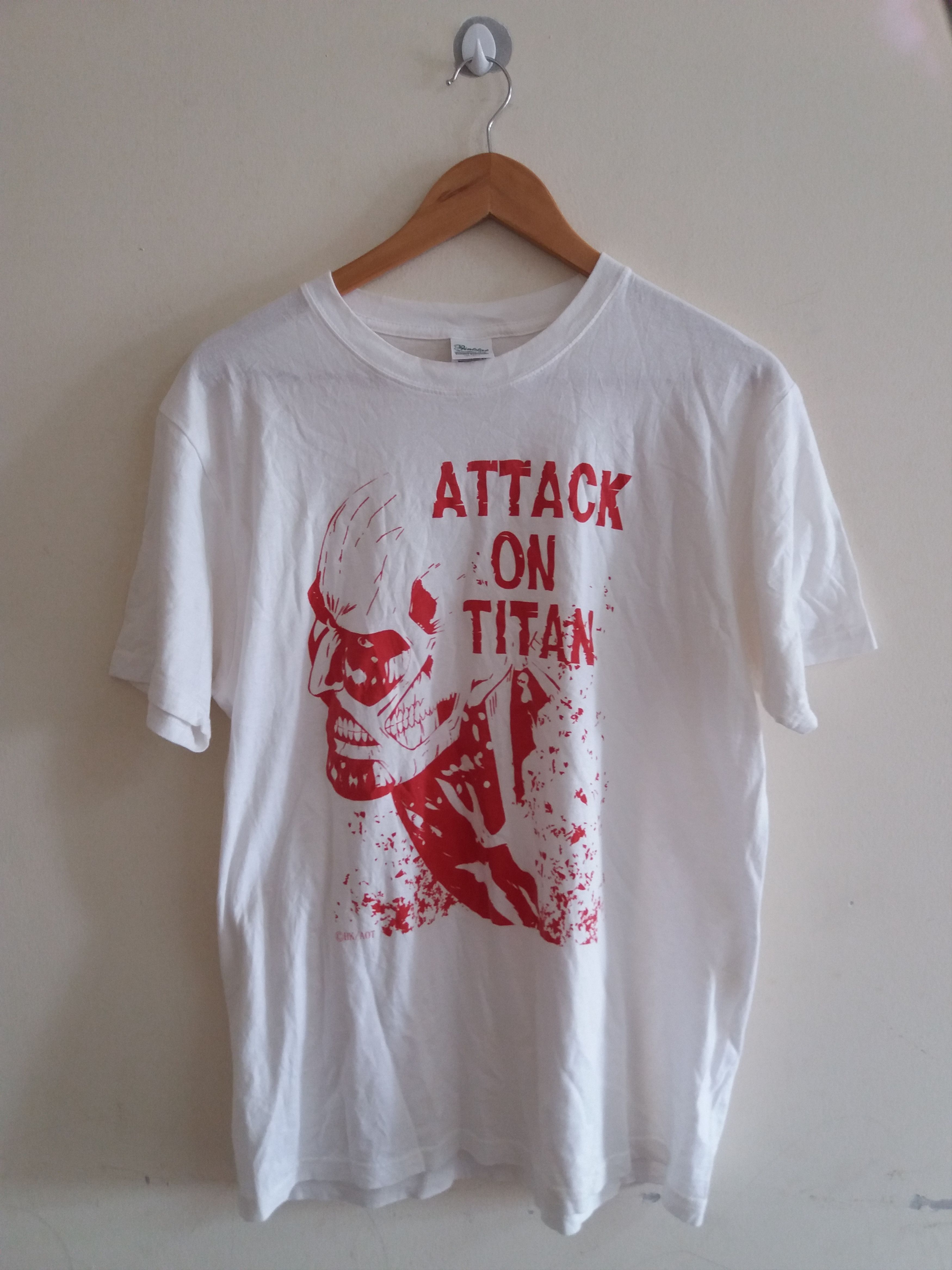 Cartoon Network Attack On Titan Anime Japenese Manga T-shirt Size US L / EU 52-54 / 3 - 1 Thumbnail