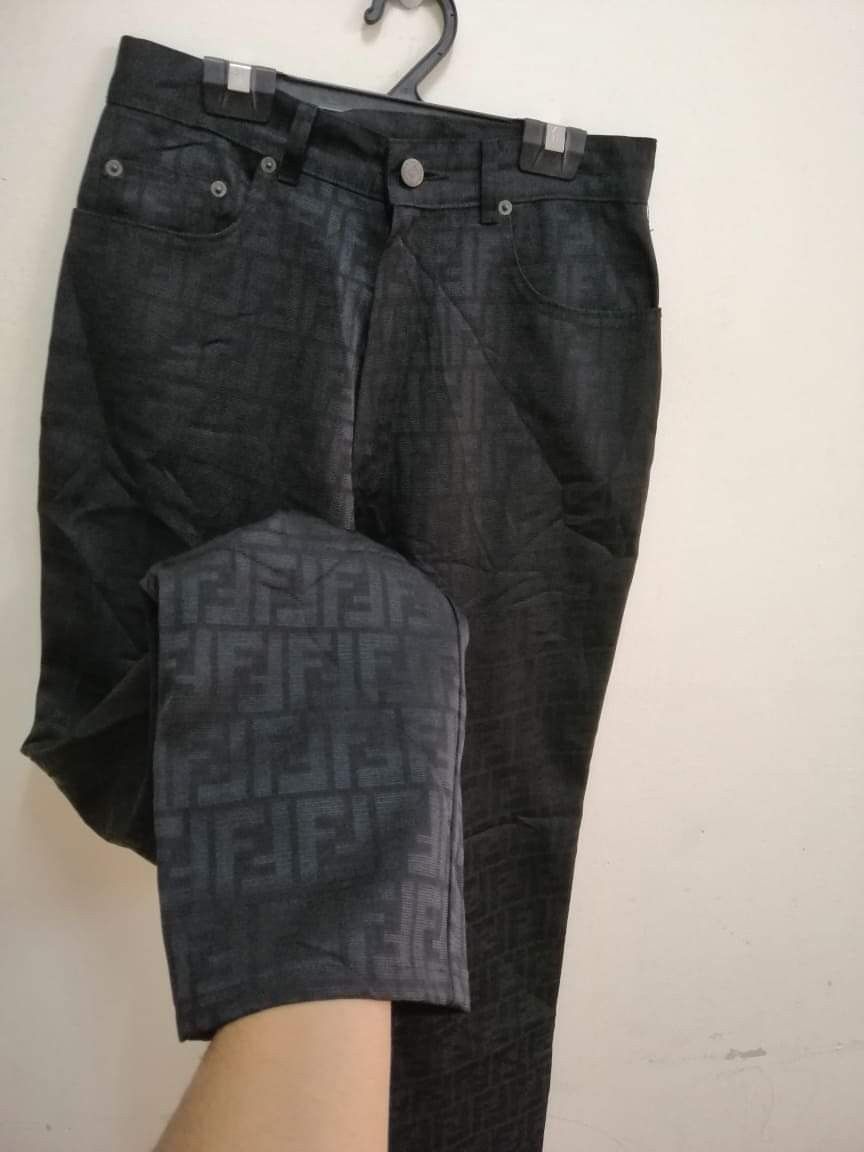 Fendi Vintage Fendi zucca monogram pants Size 28 Fendace Size US 28 / EU 44 - 3 Thumbnail