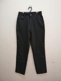 Fendi Vintage 1990s Zucca Brown Black FF Logo Monogram High Waist Pant –  Amarcord Vintage Fashion