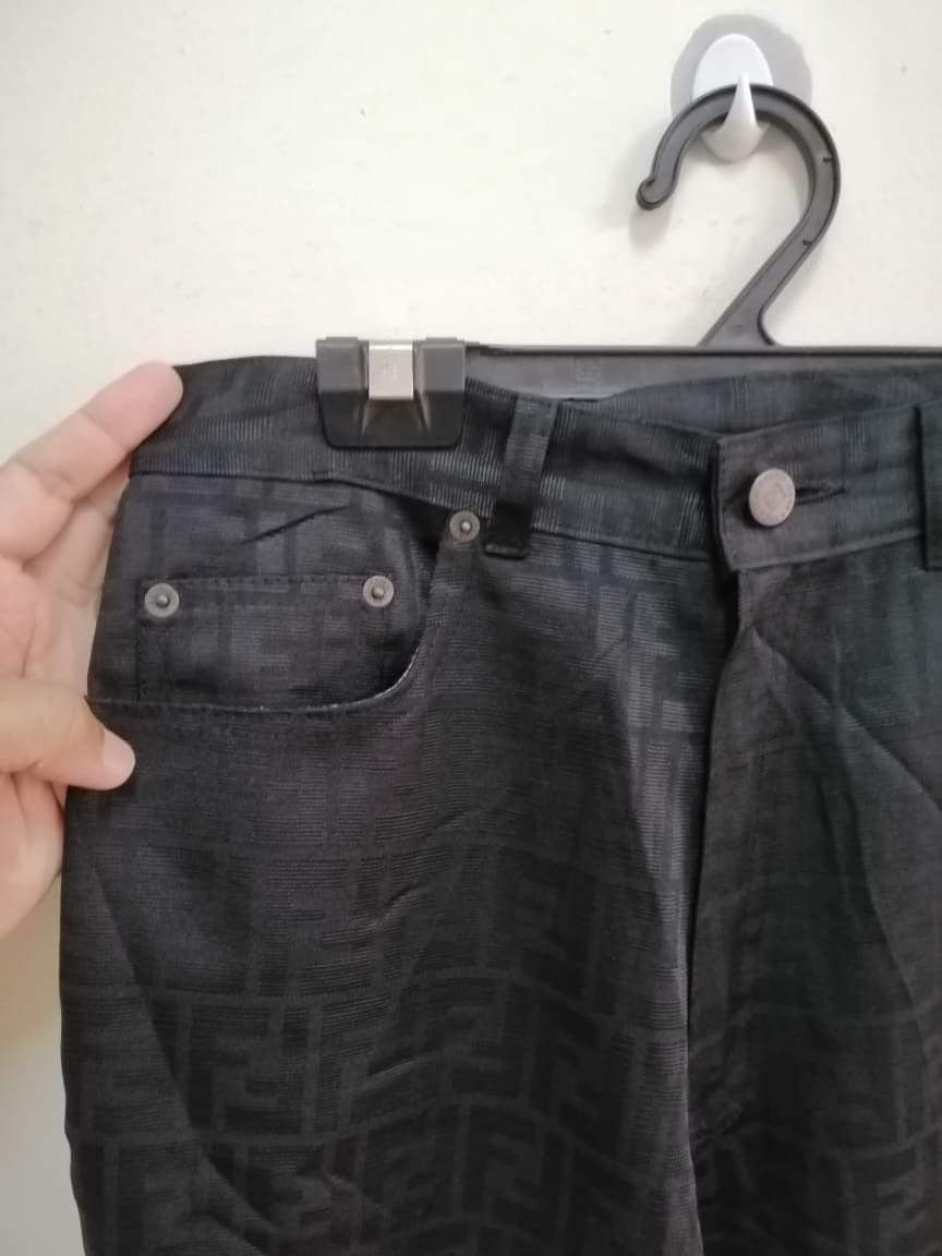 Fendi Vintage Fendi zucca monogram pants Size 28 Fendace Size US 28 / EU 44 - 4 Thumbnail