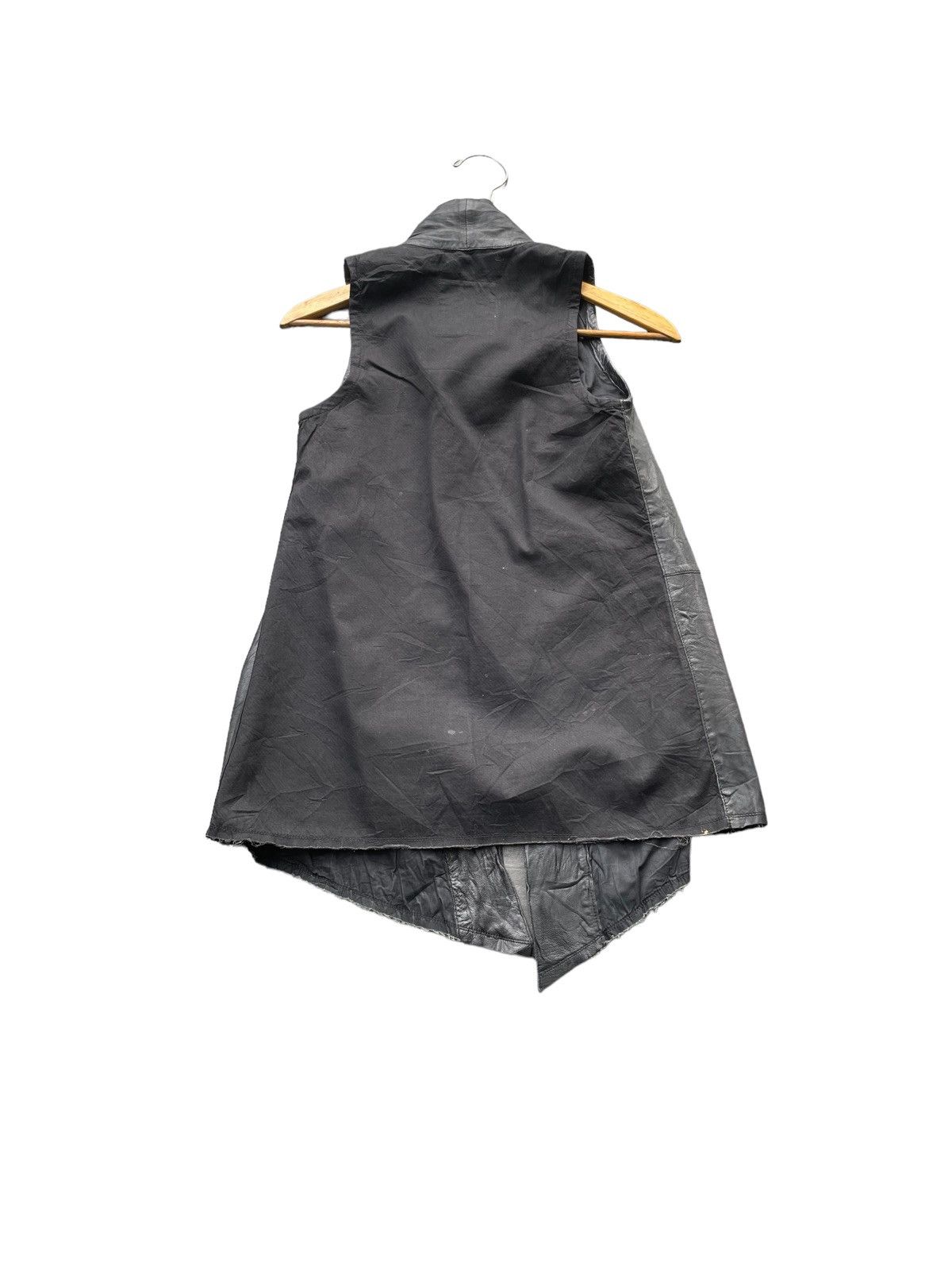 Japanese Brand × Leather Japan Panaji Long Leather Vest Size S / US 4 / IT 40 - 5 Thumbnail