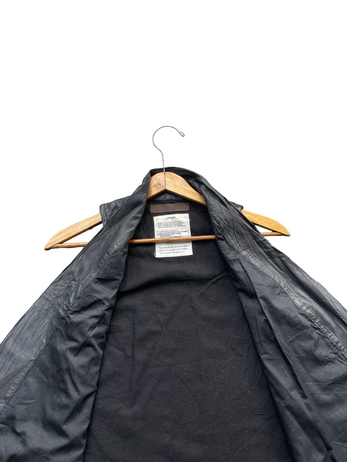 Japanese Brand × Leather Japan Panaji Long Leather Vest Size S / US 4 / IT 40 - 4 Thumbnail