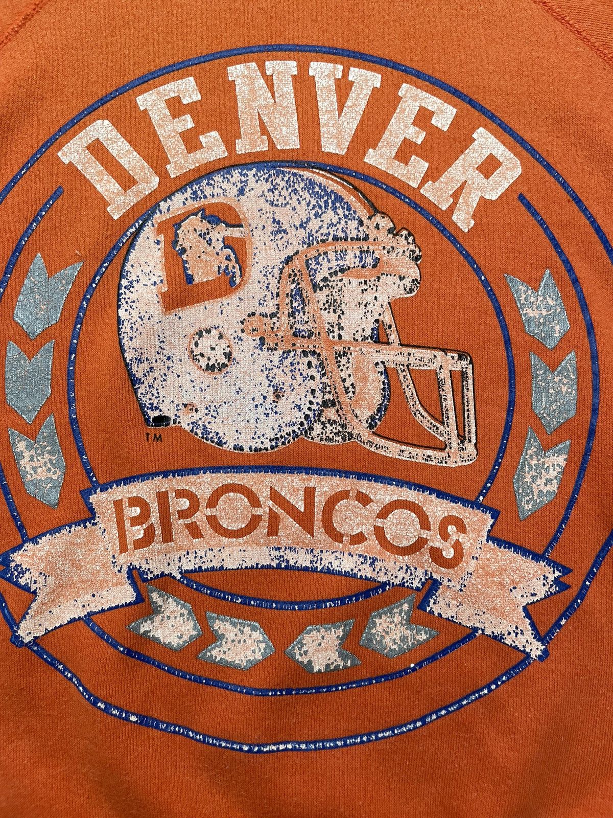 If Six Was Nine Vintage 80’s Champion Denver Broncos NFL Crewneck Size US L / EU 52-54 / 3 - 11 Thumbnail