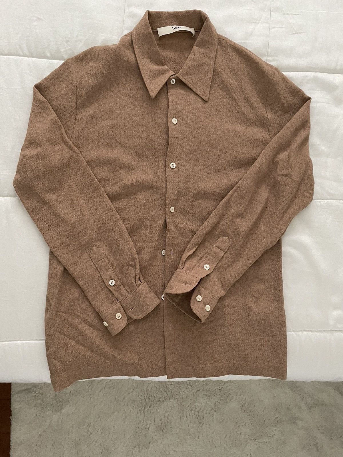 Sefr Sefr Ripley Shirt Brown | Grailed