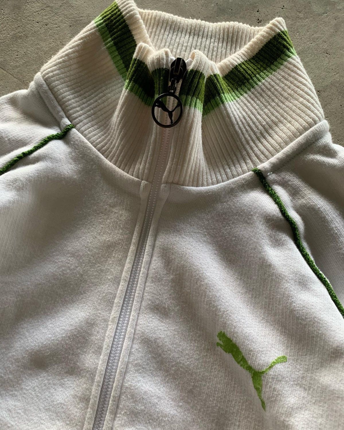 Japanese Brand 2000s Puma Tracksuit Jacket Size L / US 10 / IT 46 - 3 Thumbnail