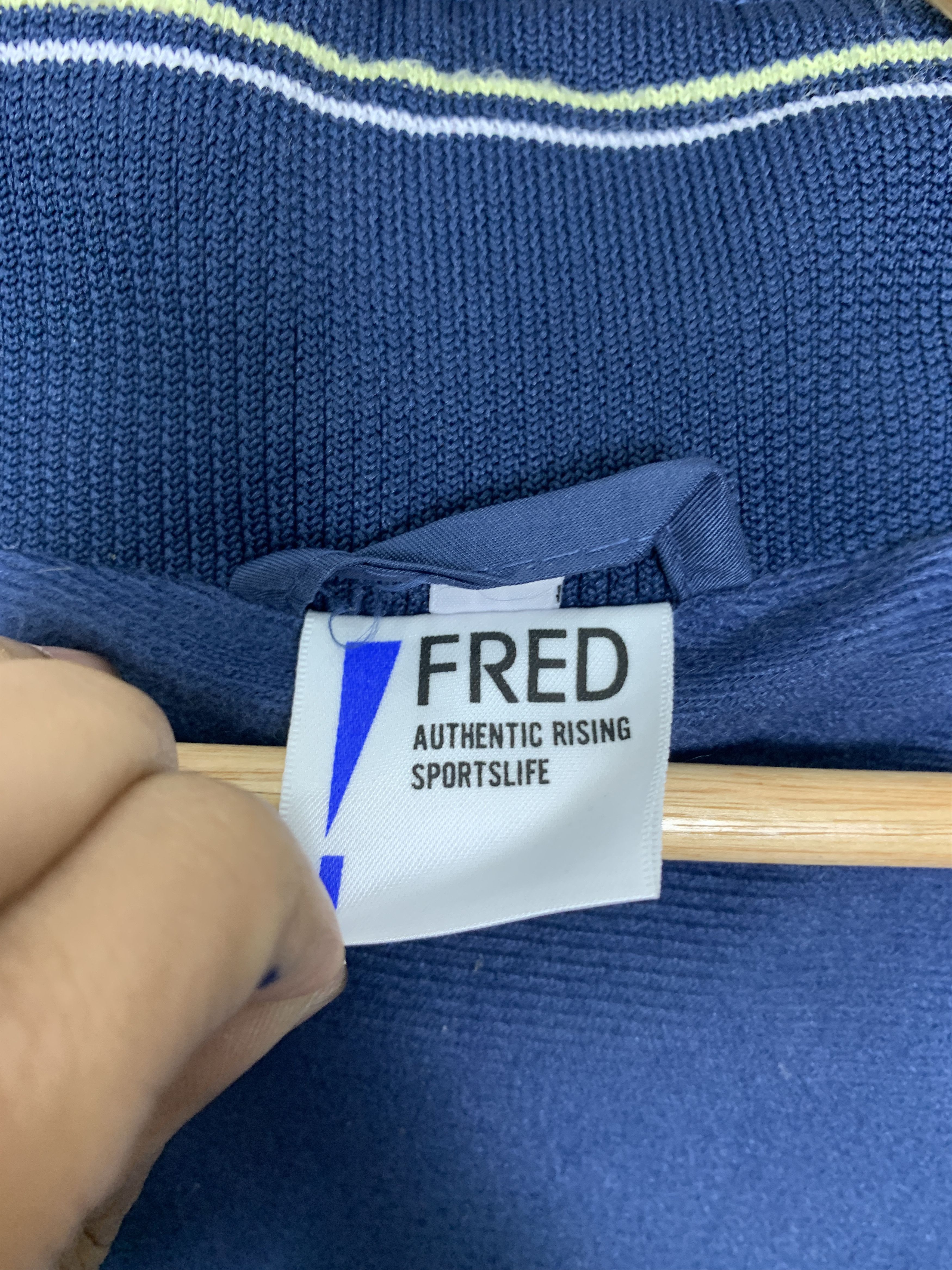 Japanese Brand Vintage FRED Windbreaker Zip Up Jacket J0967 Size US L / EU 52-54 / 3 - 8 Thumbnail
