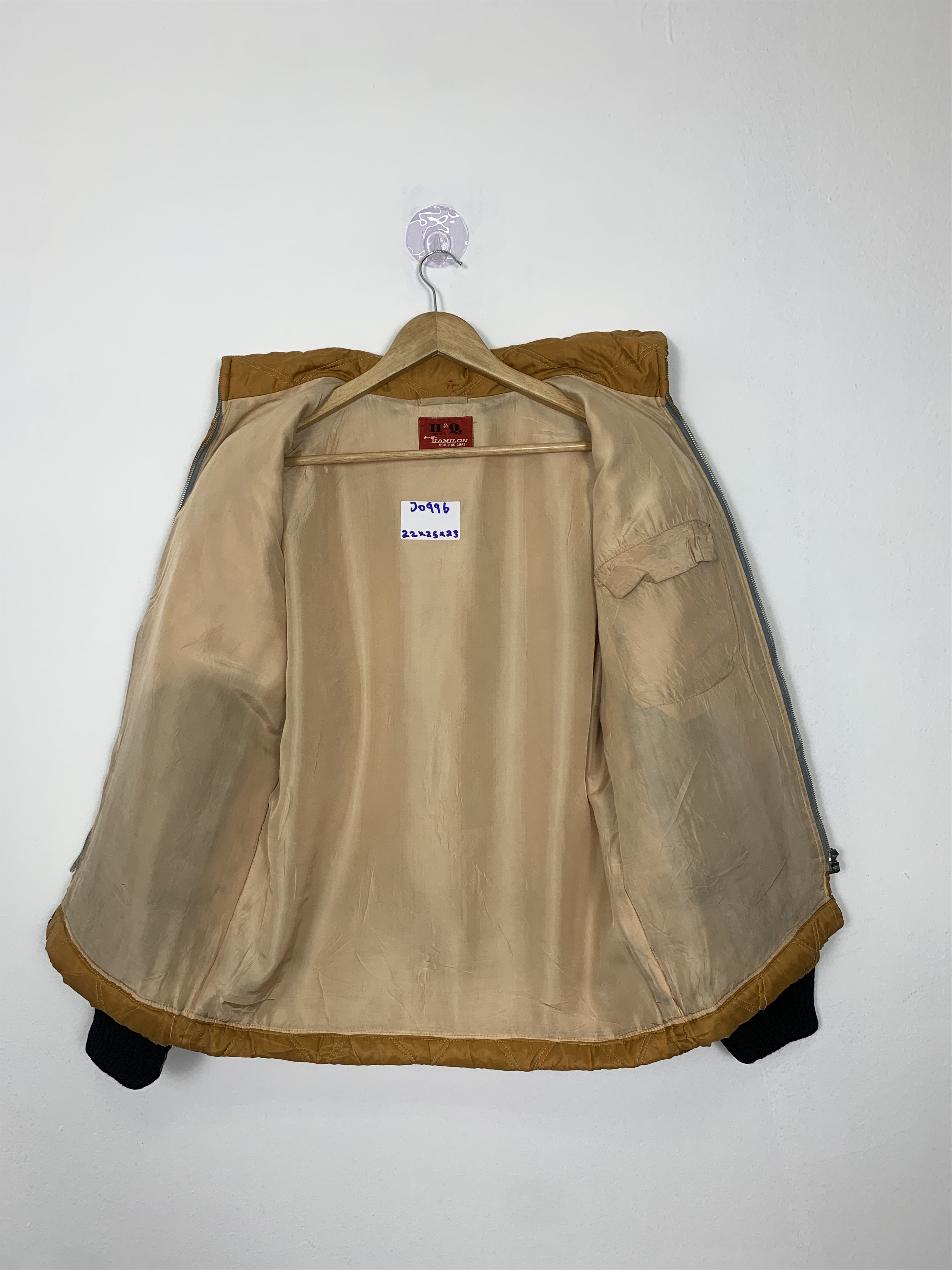Japanese Brand × Vintage Vintage H&Q BRAND Quilted zip Up Jacket Nice Design Size US S / EU 44-46 / 1 - 8 Thumbnail