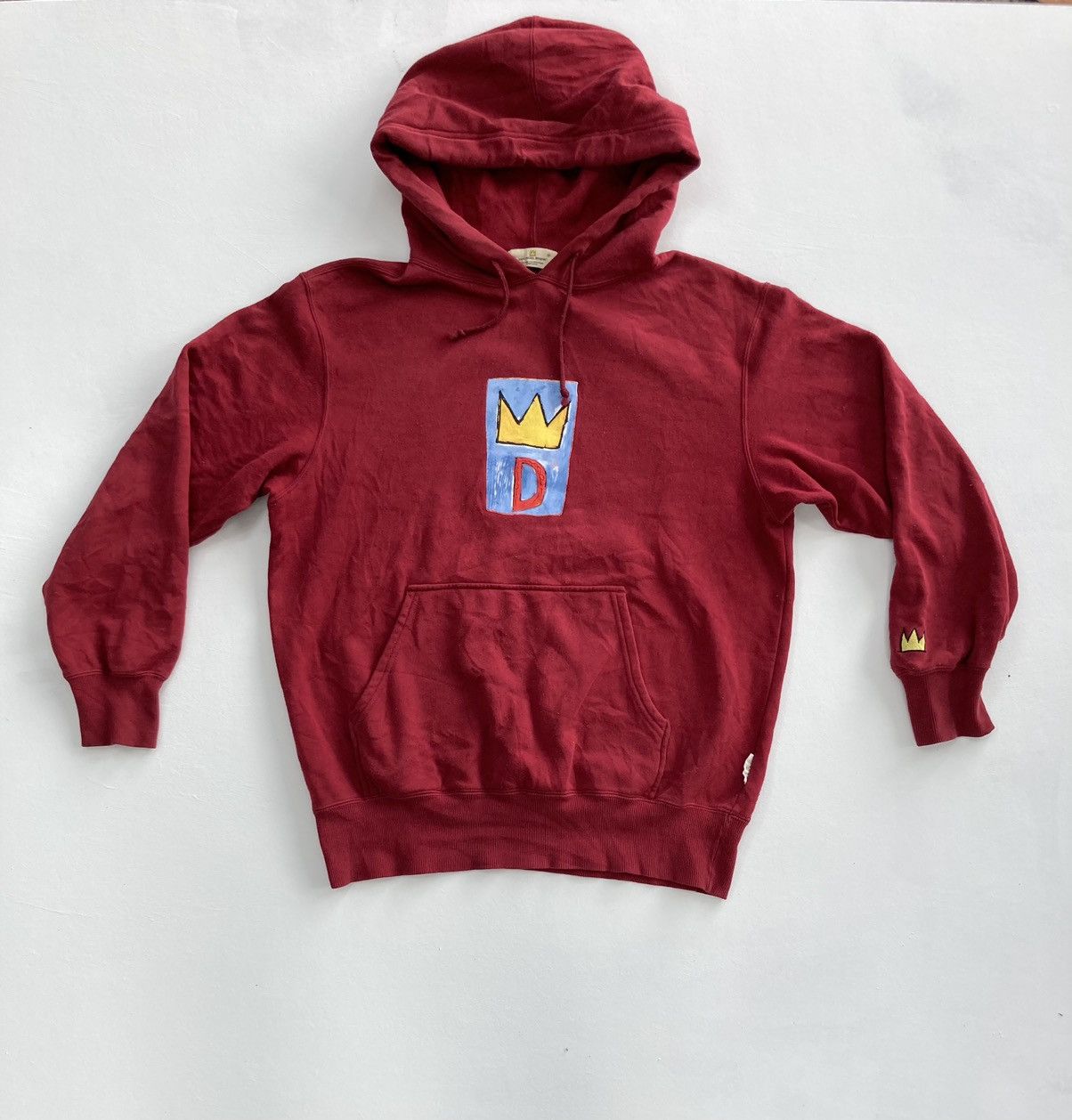 JEAN MICHEL BASQUIAT X UNIQLO CROWN PRINT POP ART HOODIES - Main Image