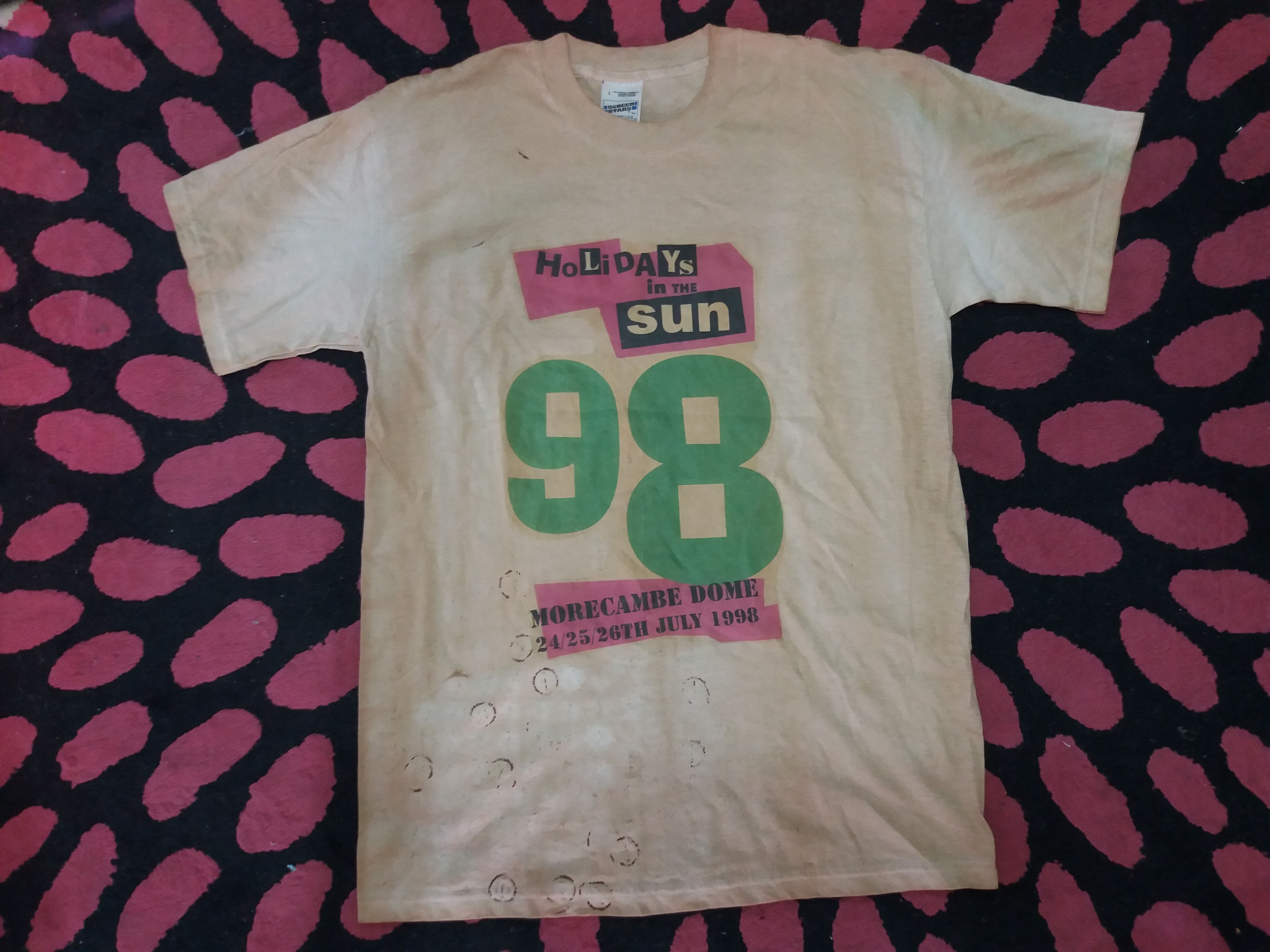 Band Tees Vintage Holidays in The Sun 98 Punk Festival/Morecambe Dome Size US L / EU 52-54 / 3 - 1 Thumbnail