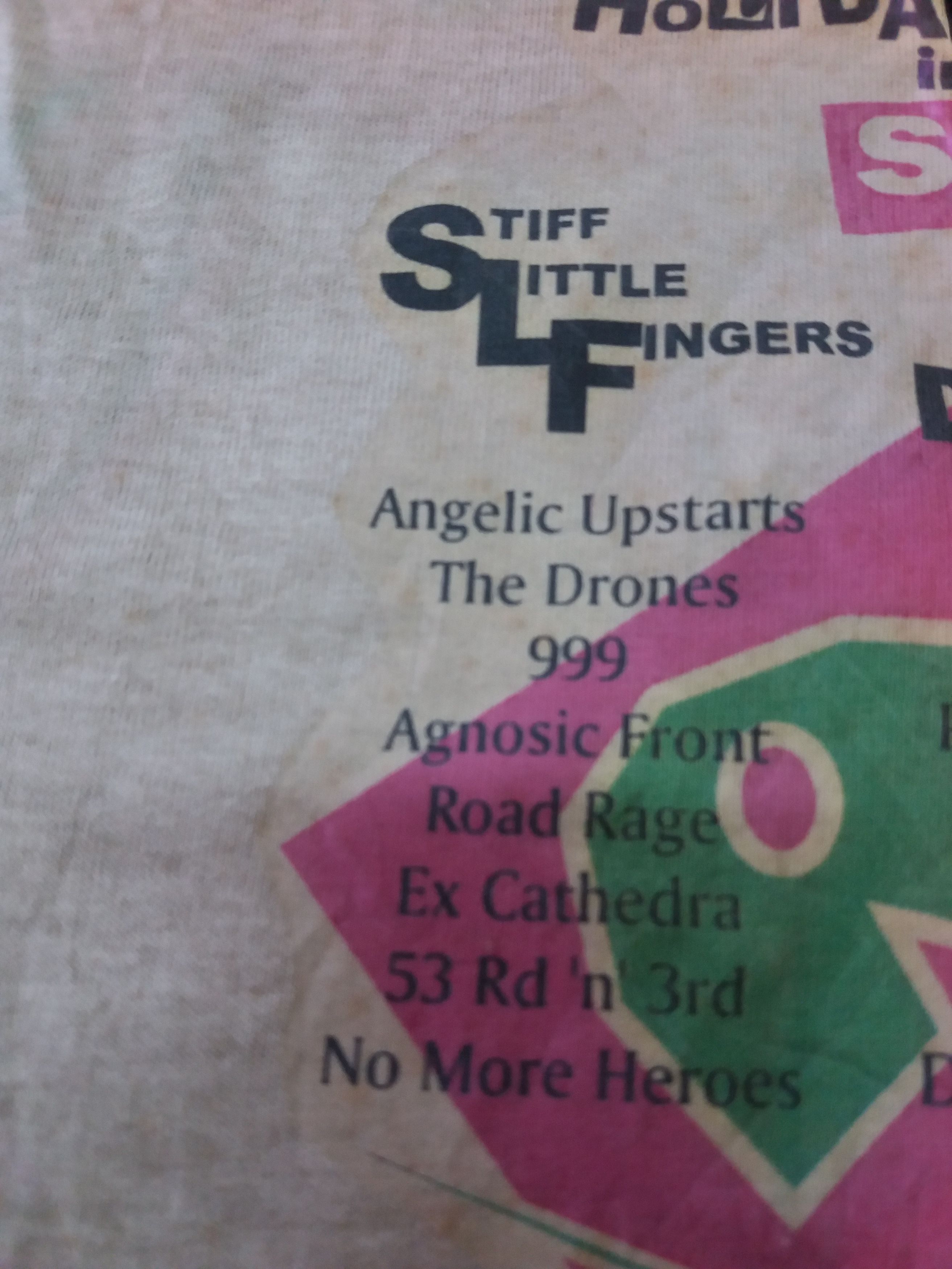 Band Tees Vintage Holidays in The Sun 98 Punk Festival/Morecambe Dome Size US L / EU 52-54 / 3 - 10 Thumbnail