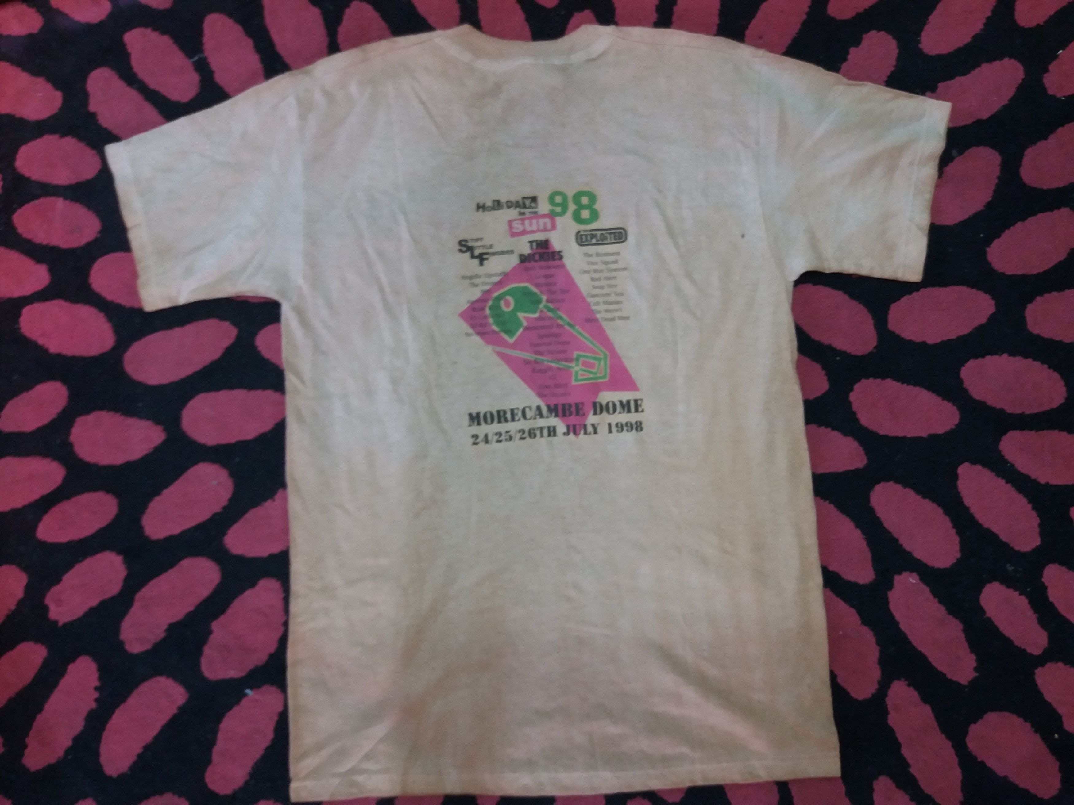 Band Tees Vintage Holidays in The Sun 98 Punk Festival/Morecambe Dome Size US L / EU 52-54 / 3 - 7 Thumbnail