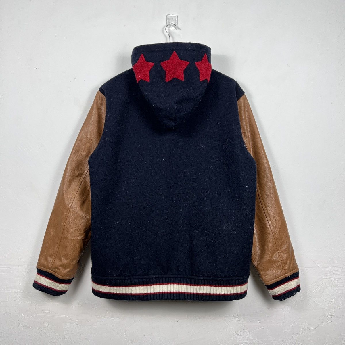 Tommy Jeans Vintage TOMMY Varsity Hoodie Jacket J0045 Size US XL / EU 56 / 4 - 5 Thumbnail