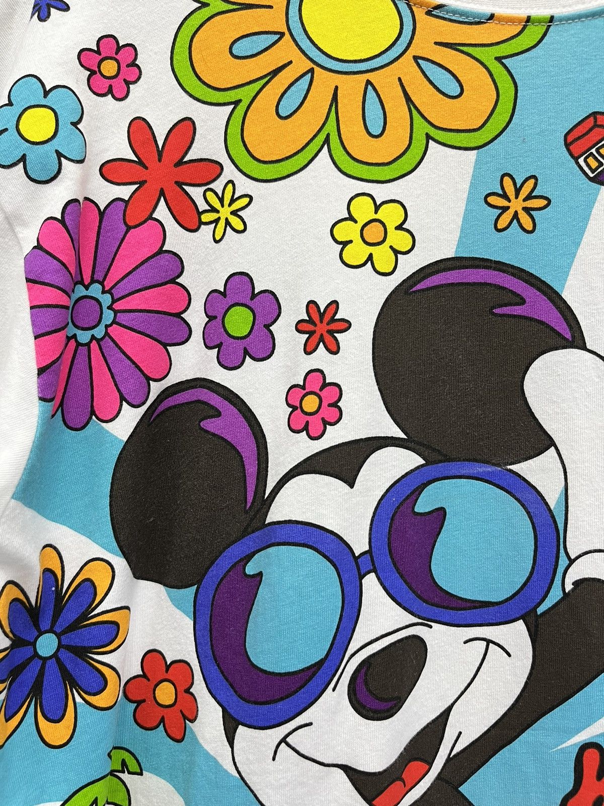Disney MICKEY TOKYO DISNEY Fun SpringSummer Murakami Flower Design Size L / US 10 / IT 46 - 3 Thumbnail