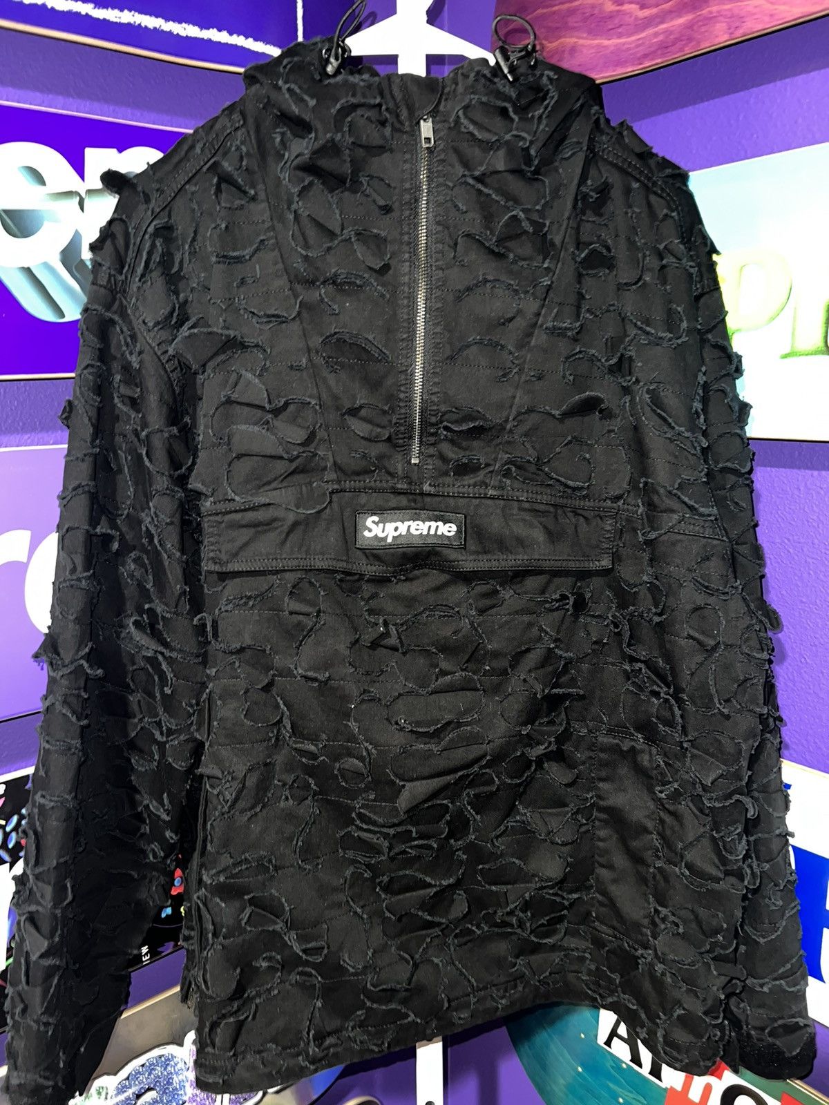 image of Griffin Anorak in Black, Men's (Size Large)