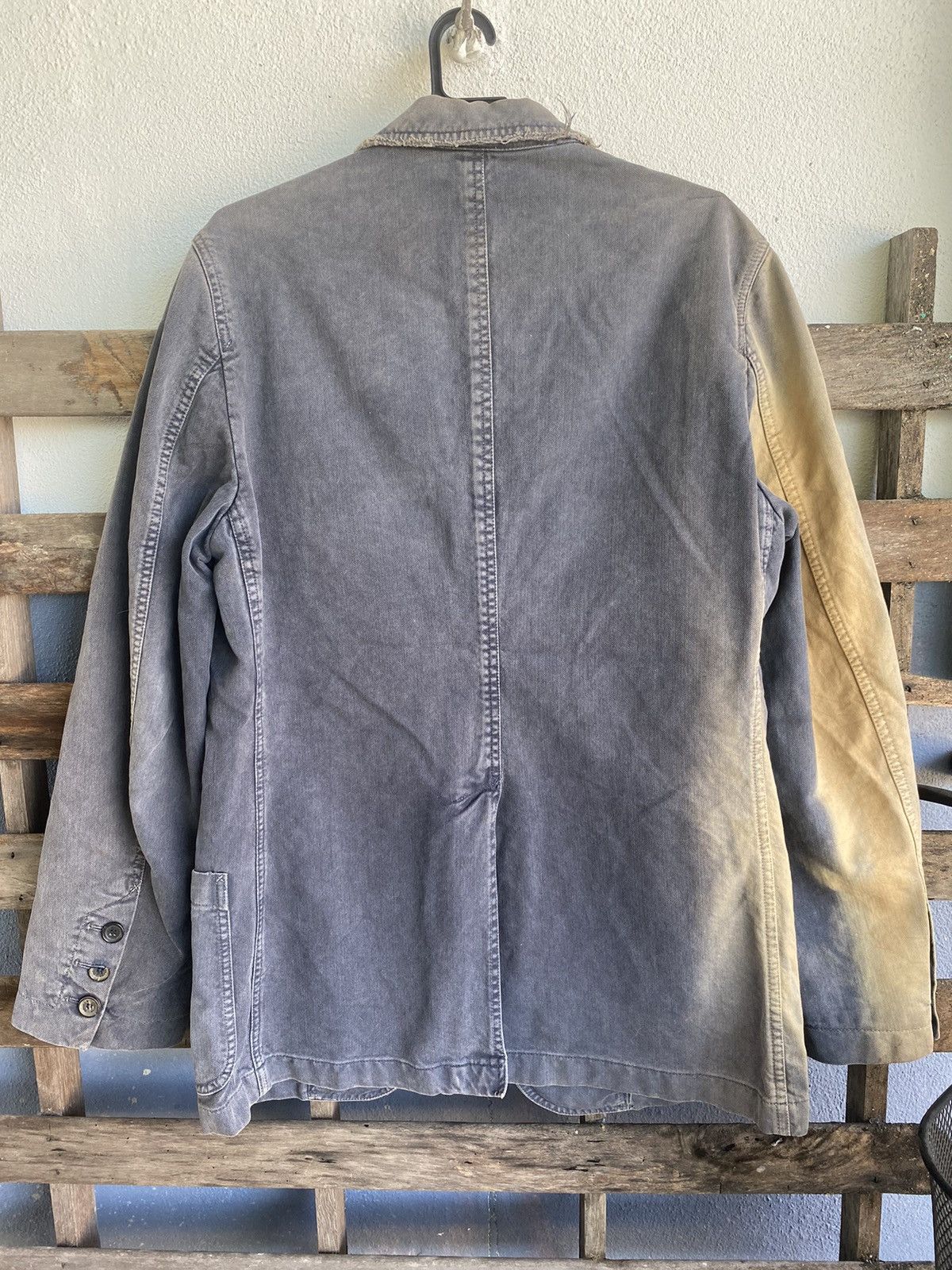 Dolce & Gabbana Dolce & Cabbana Faded Distressed Blazer Jacket Size US S / EU 44-46 / 1 - 2 Thumbnail