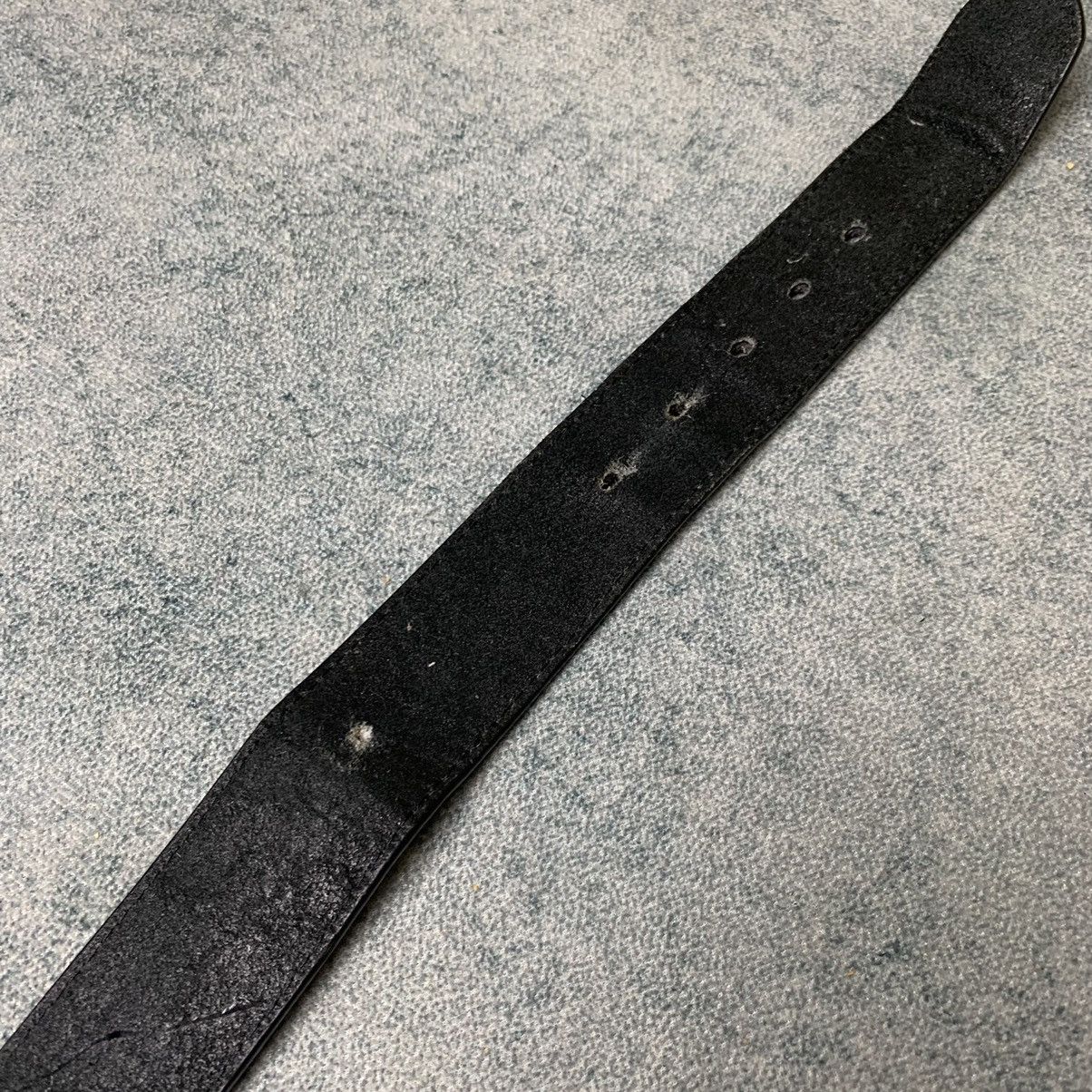 Hanes Hanes black casual pvc like leather belt Size ONE SIZE - 7 Thumbnail