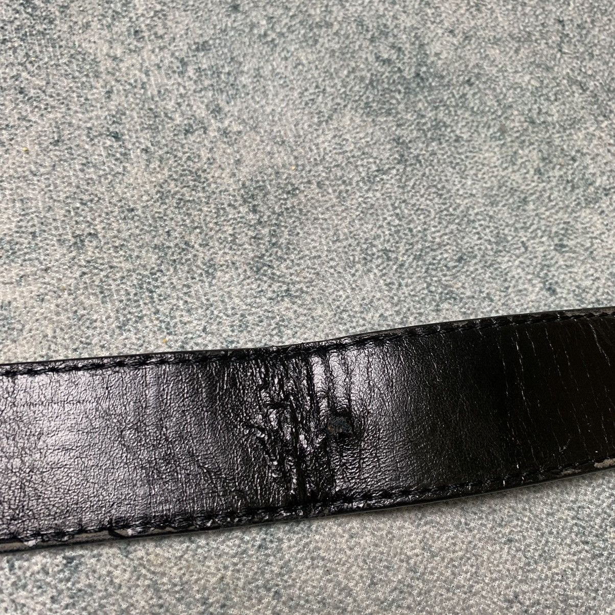 Hanes Hanes black casual pvc like leather belt Size ONE SIZE - 6 Thumbnail