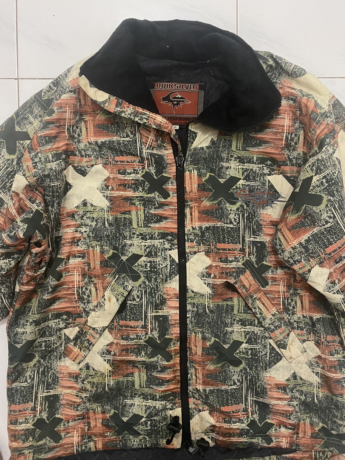 Quicksilver Y2K Quicksilver X-Games Pop Overprinted Jacket Size US S / EU 44-46 / 1 - 5 Thumbnail