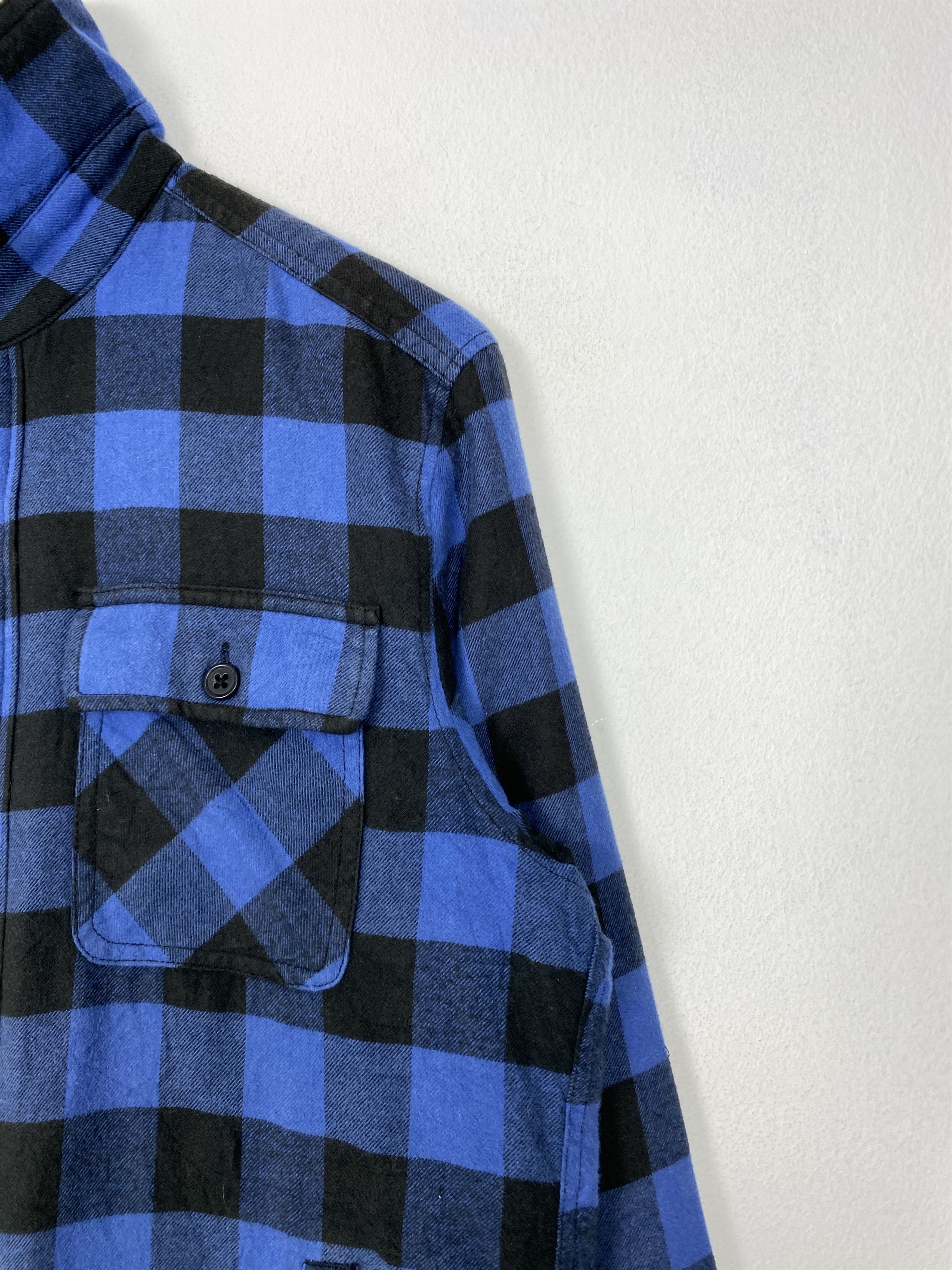 Lumberjack Vintage Uniqlo Flannel Sherpa Lining Jacket Size US S / EU 44-46 / 1 - 3 Thumbnail