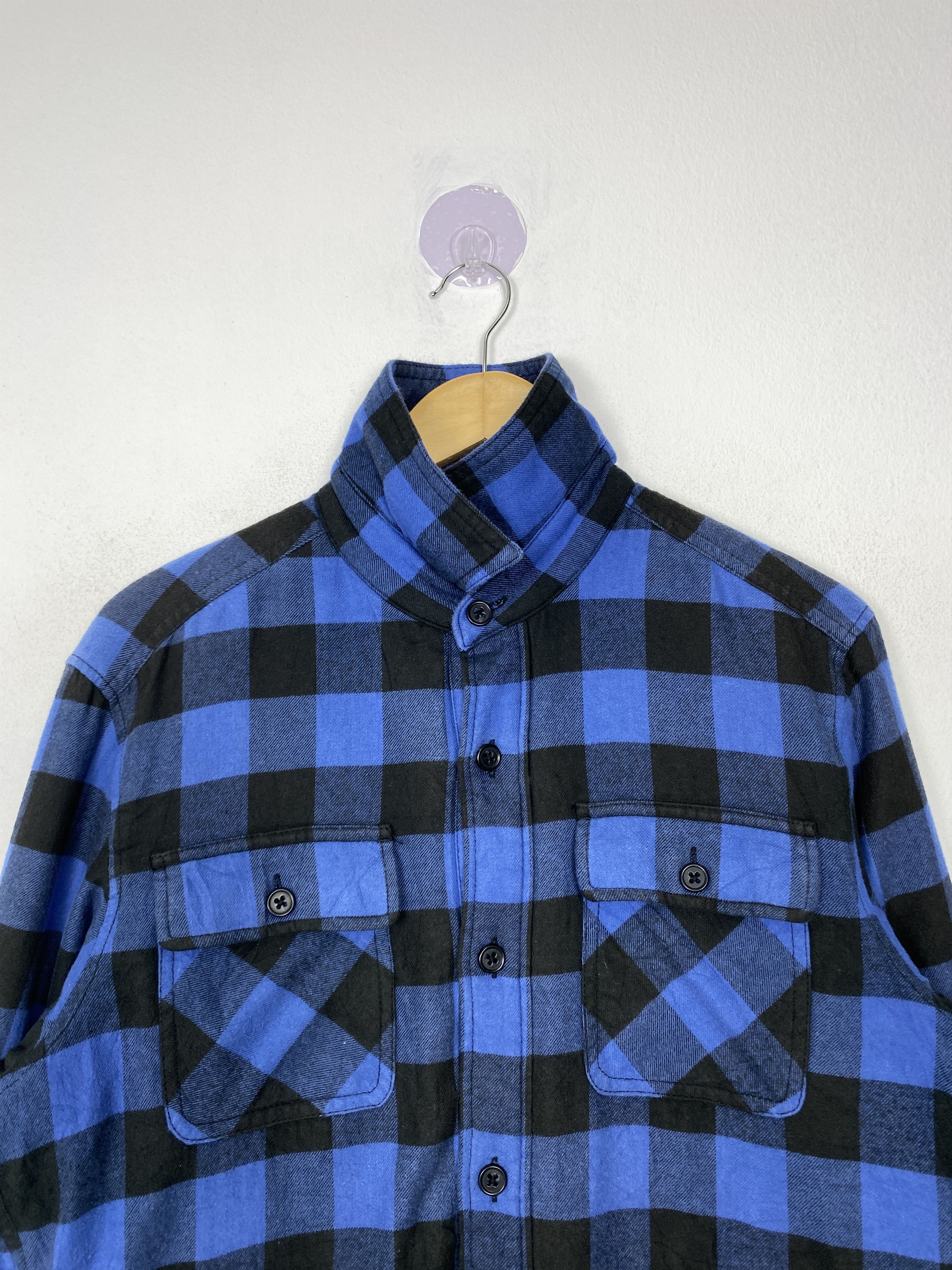 Lumberjack Vintage Uniqlo Flannel Sherpa Lining Jacket Size US S / EU 44-46 / 1 - 2 Thumbnail