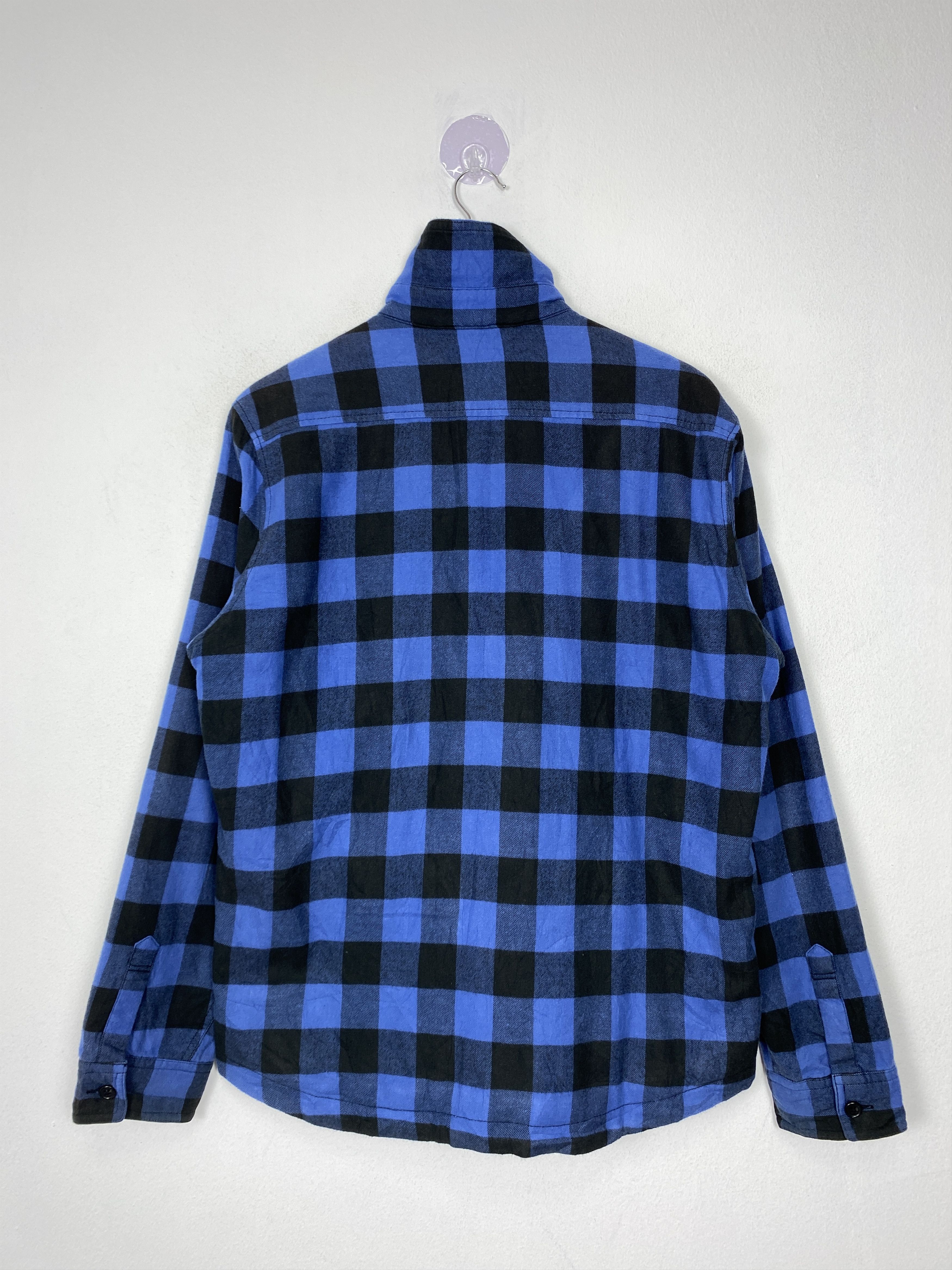 Lumberjack Vintage Uniqlo Flannel Sherpa Lining Jacket Size US S / EU 44-46 / 1 - 7 Thumbnail